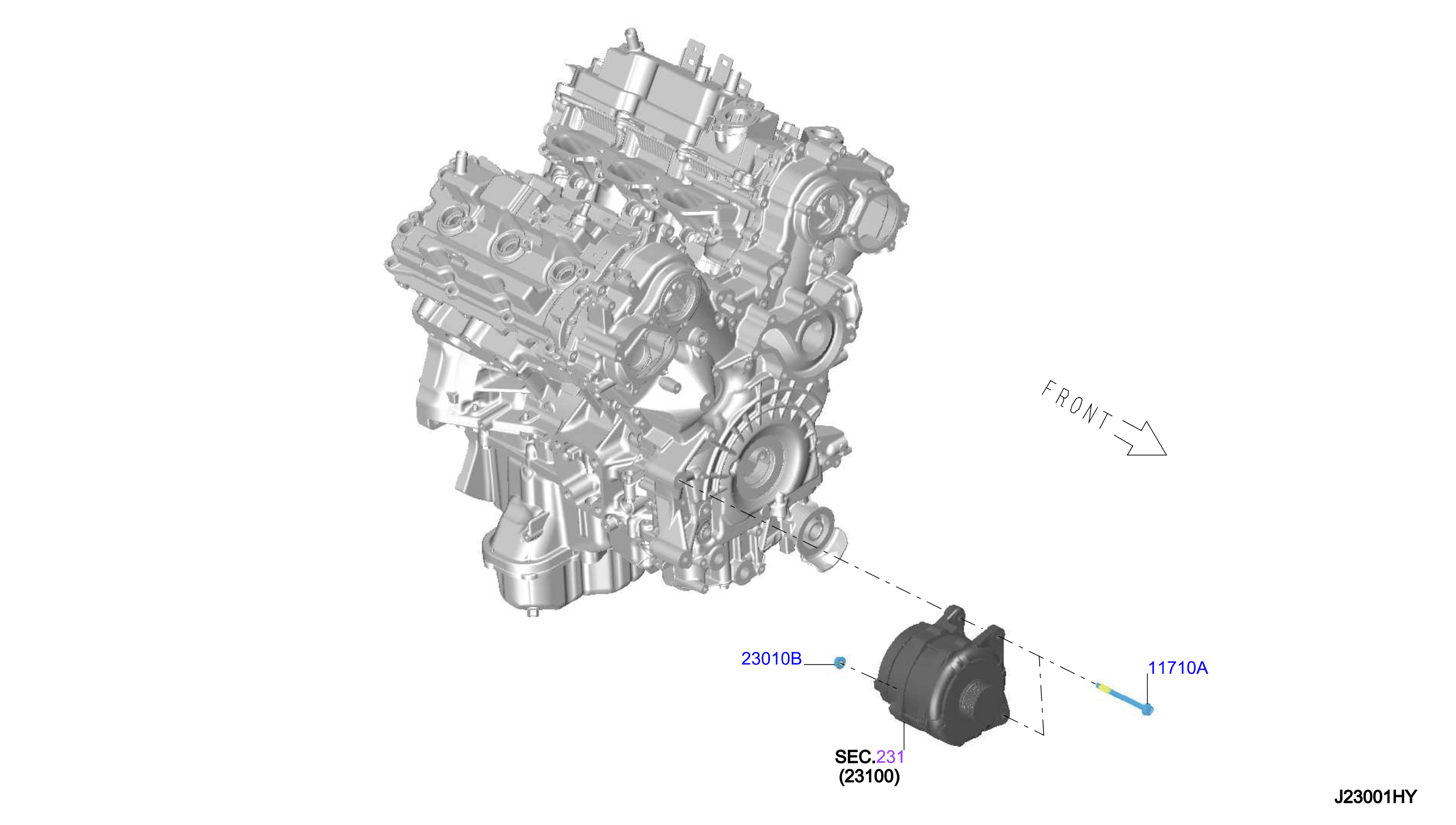 ALTERNATOR FITTING