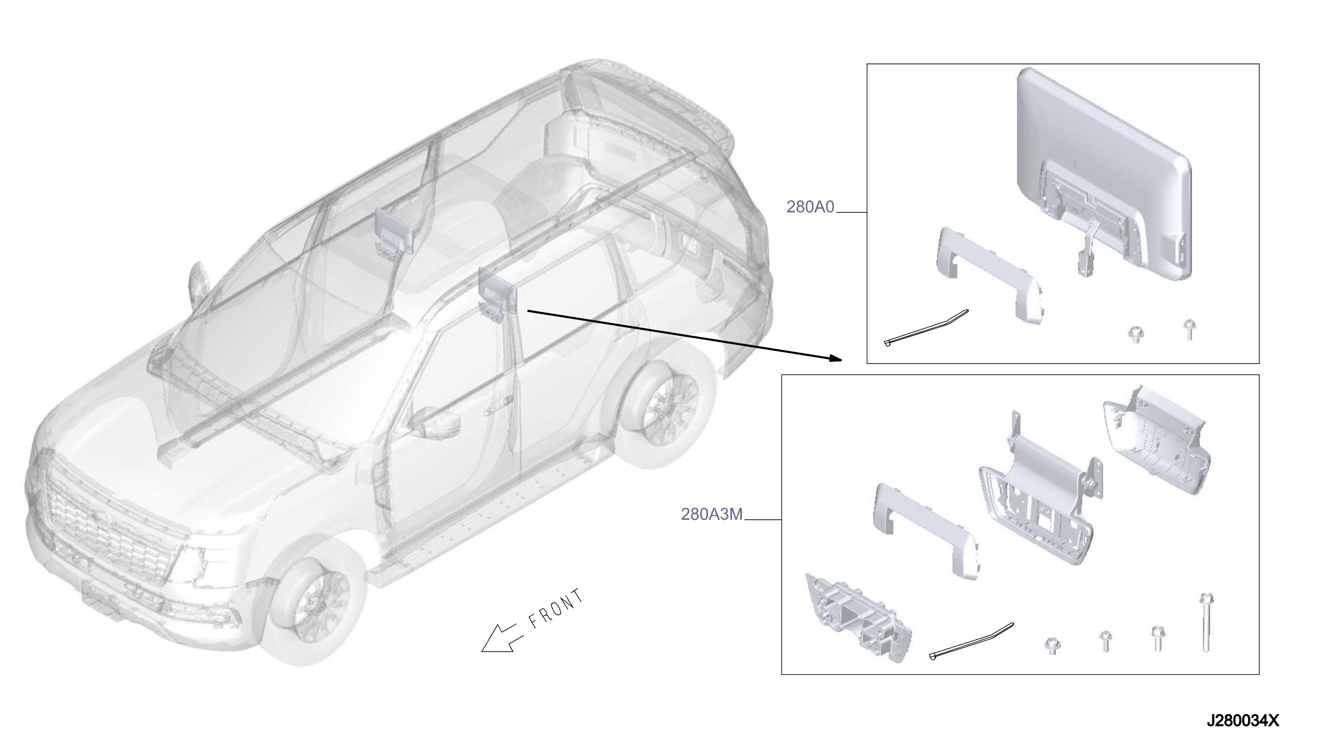 AUDIO & VISUAL ; SEAT BACK DISPLAY