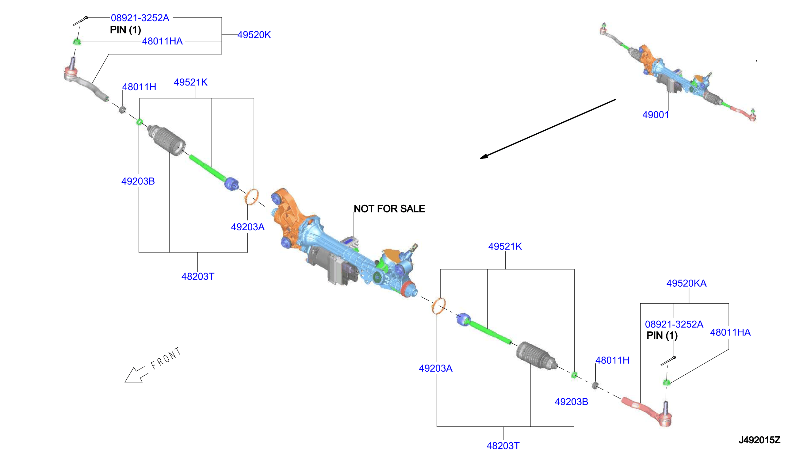 POWER STEERING GEAR