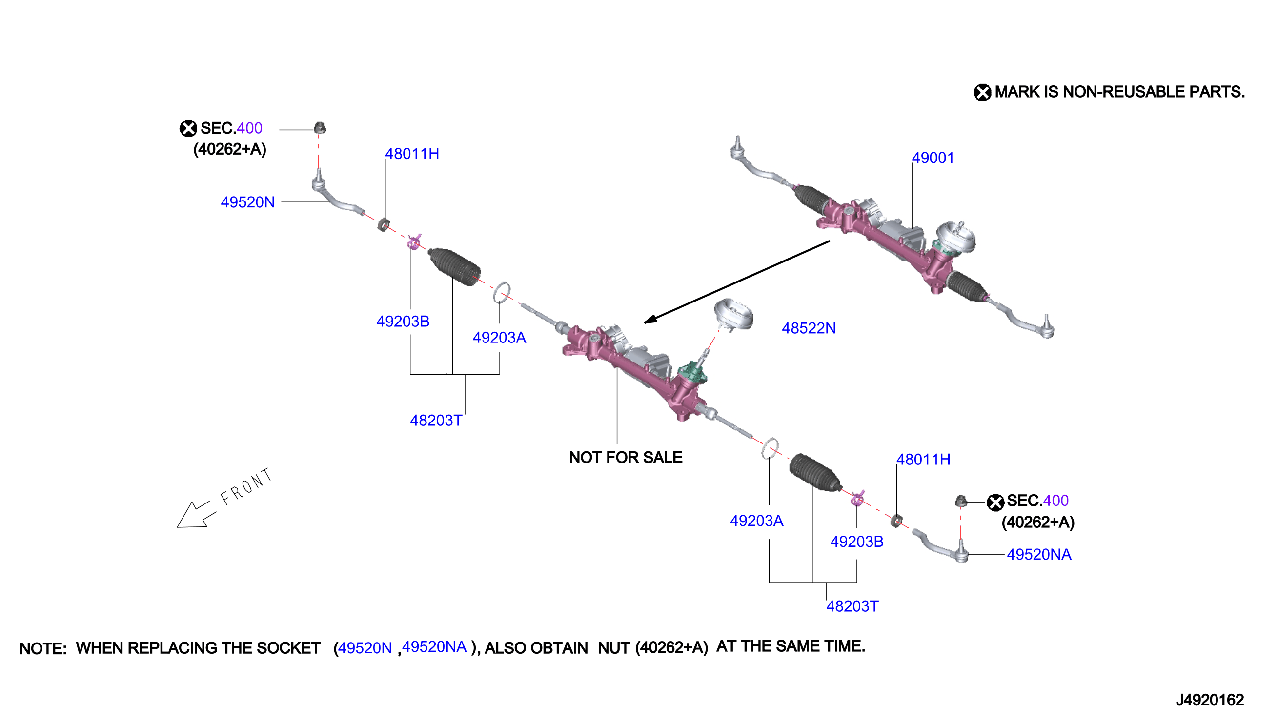 POWER STEERING GEAR