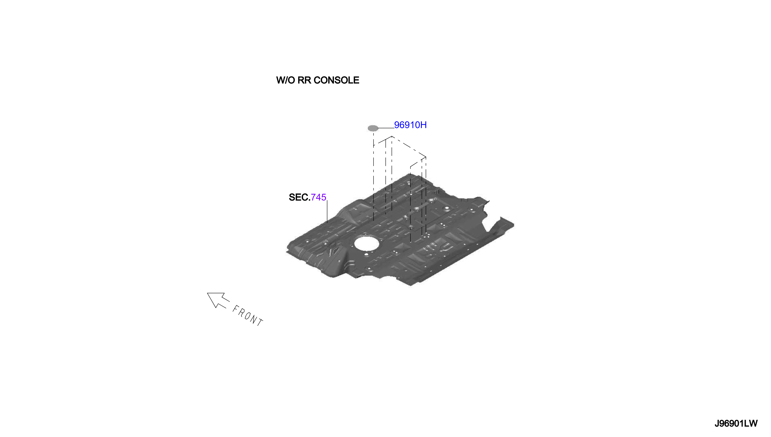 CONSOLE BOX ; RR CONSOLE