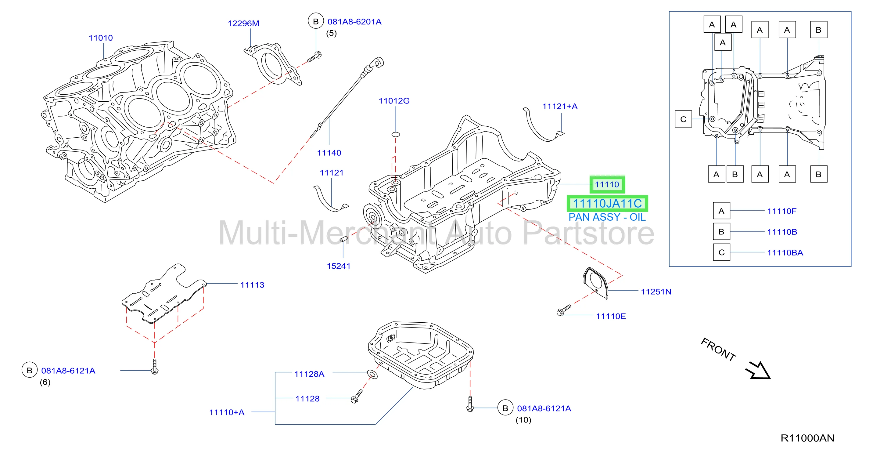 PAN ASSY - OIL