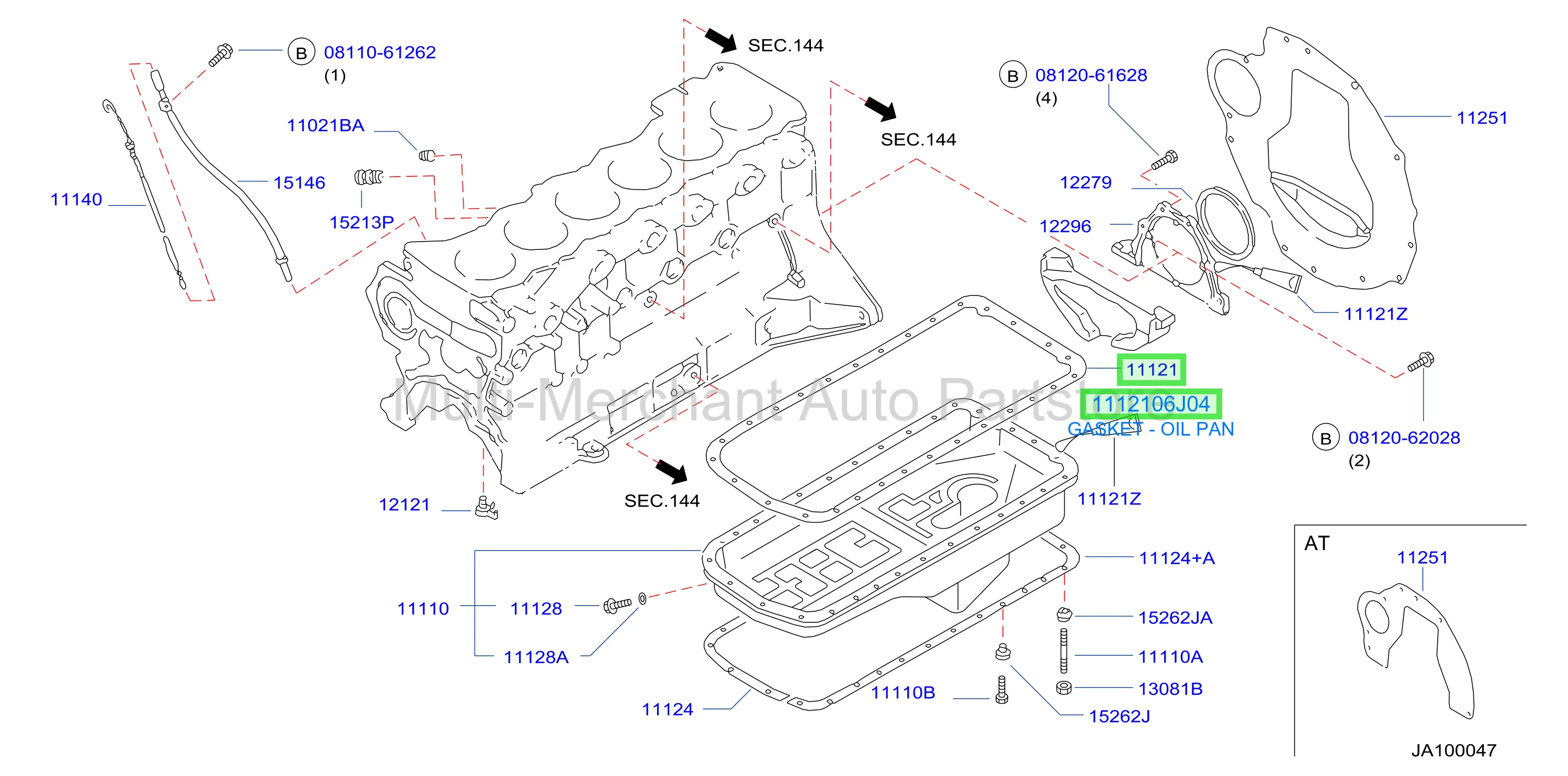 GASKET - OIL PAN