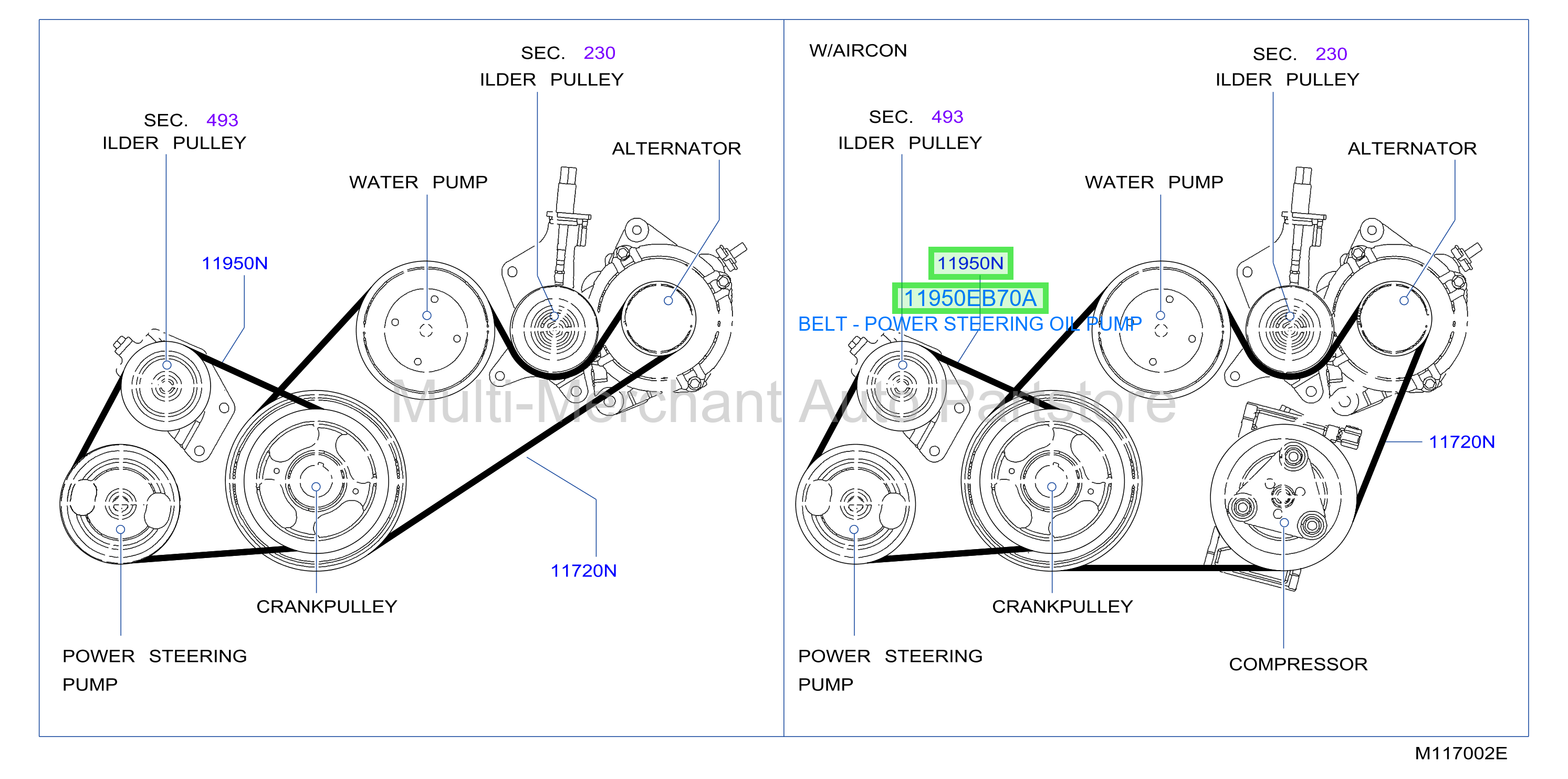 BELT - POWER STEERING OIL PUMP