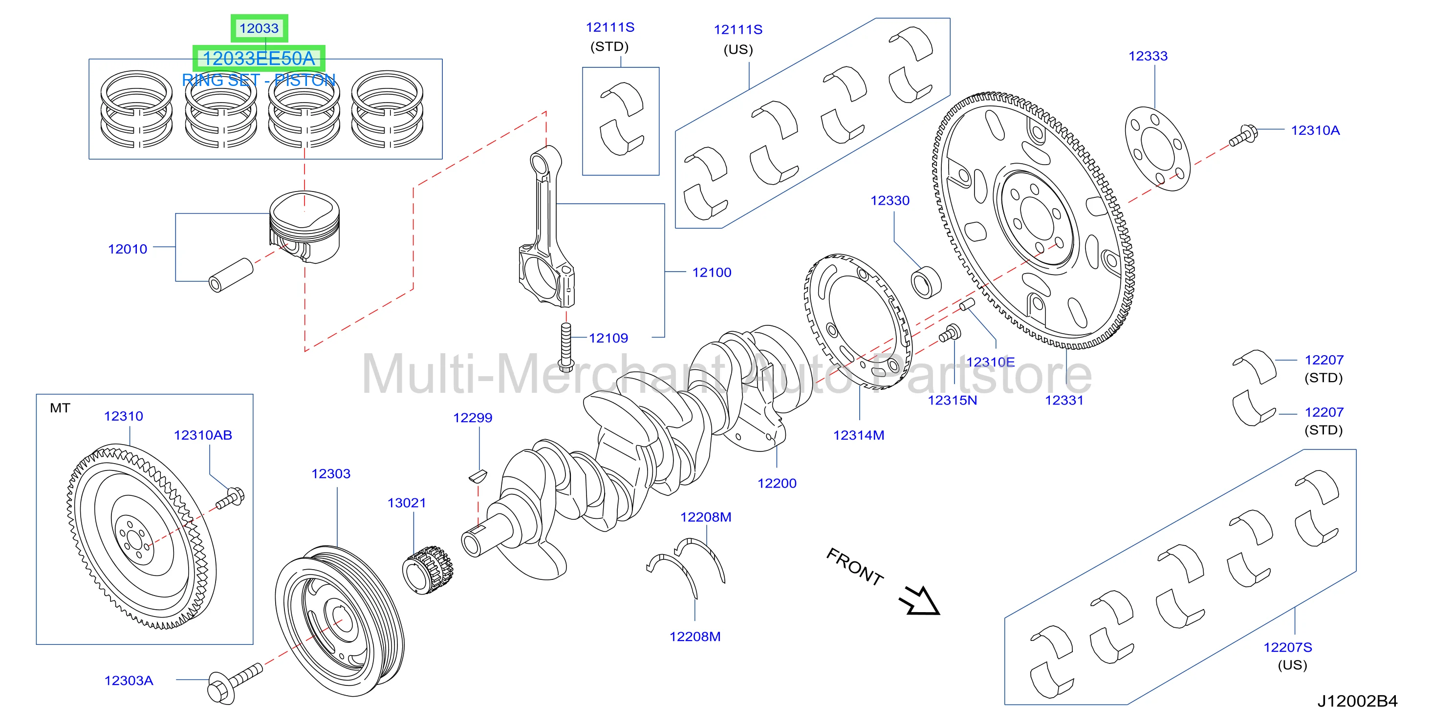 RING SET - PISTON