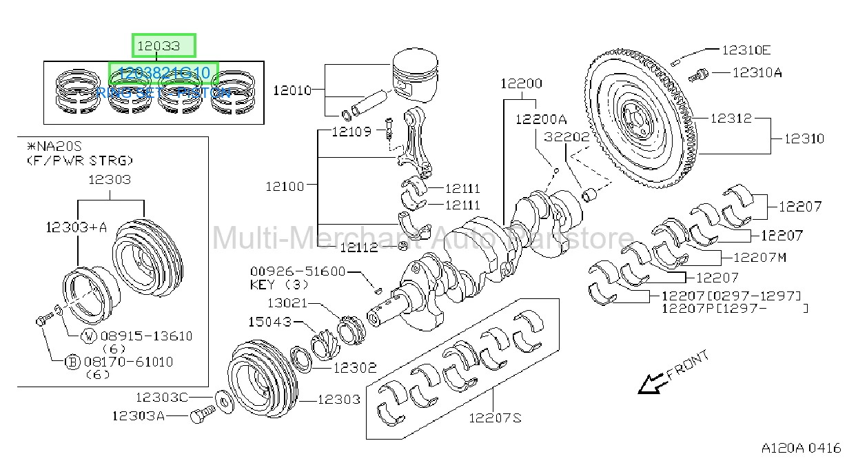 RING SET - PISTON