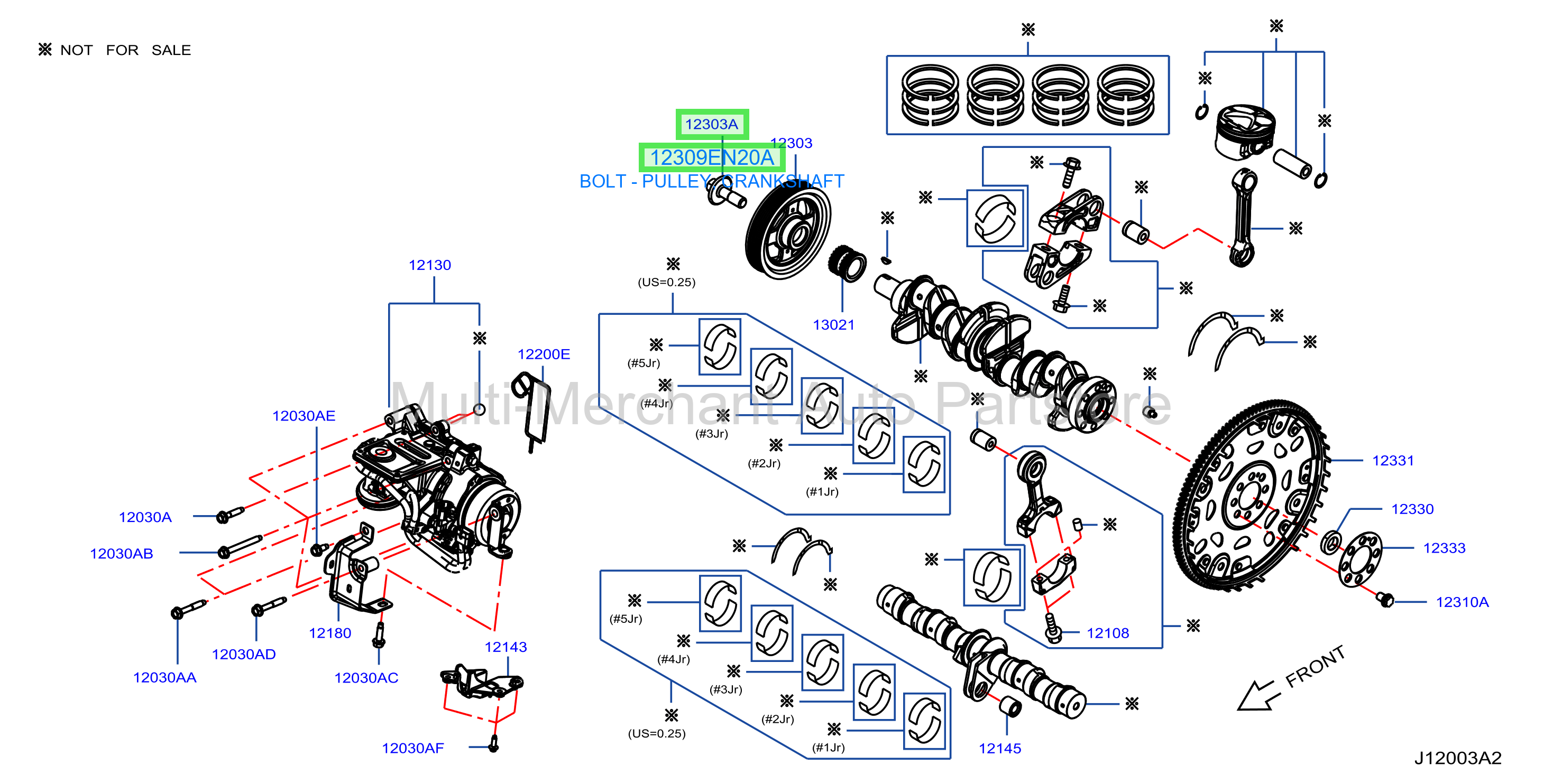 BOLT - PULLEY, CRANKSHAFT