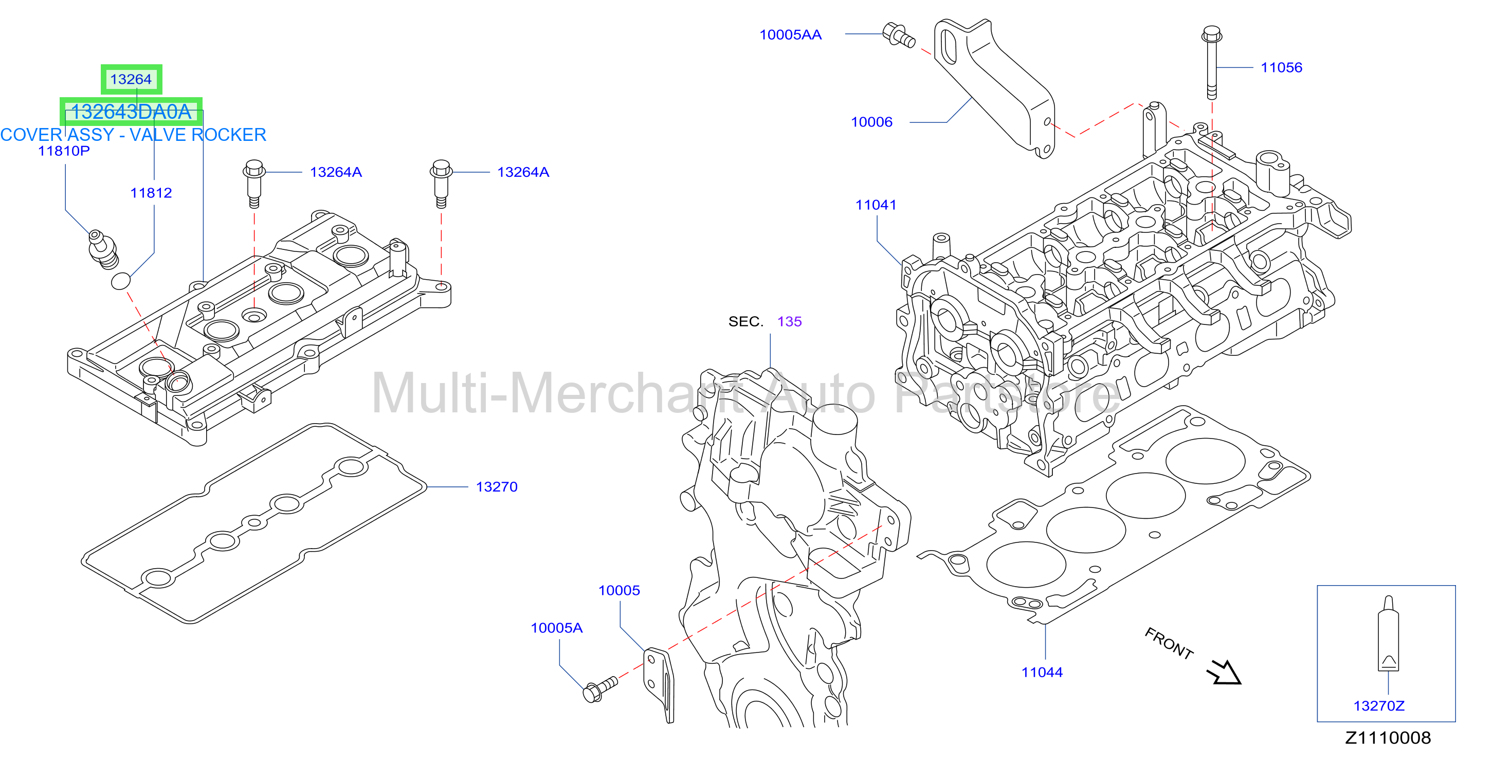 COVER ASSY - VALVE ROCKER