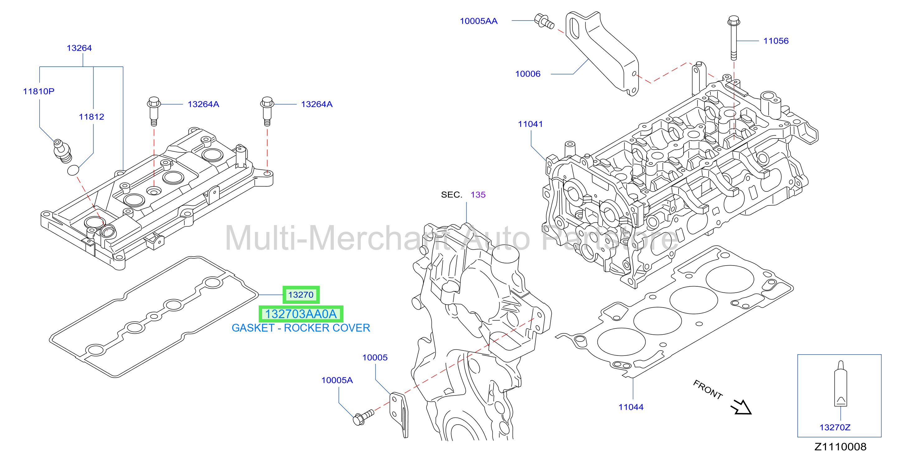 GASKET - ROCKER COVER