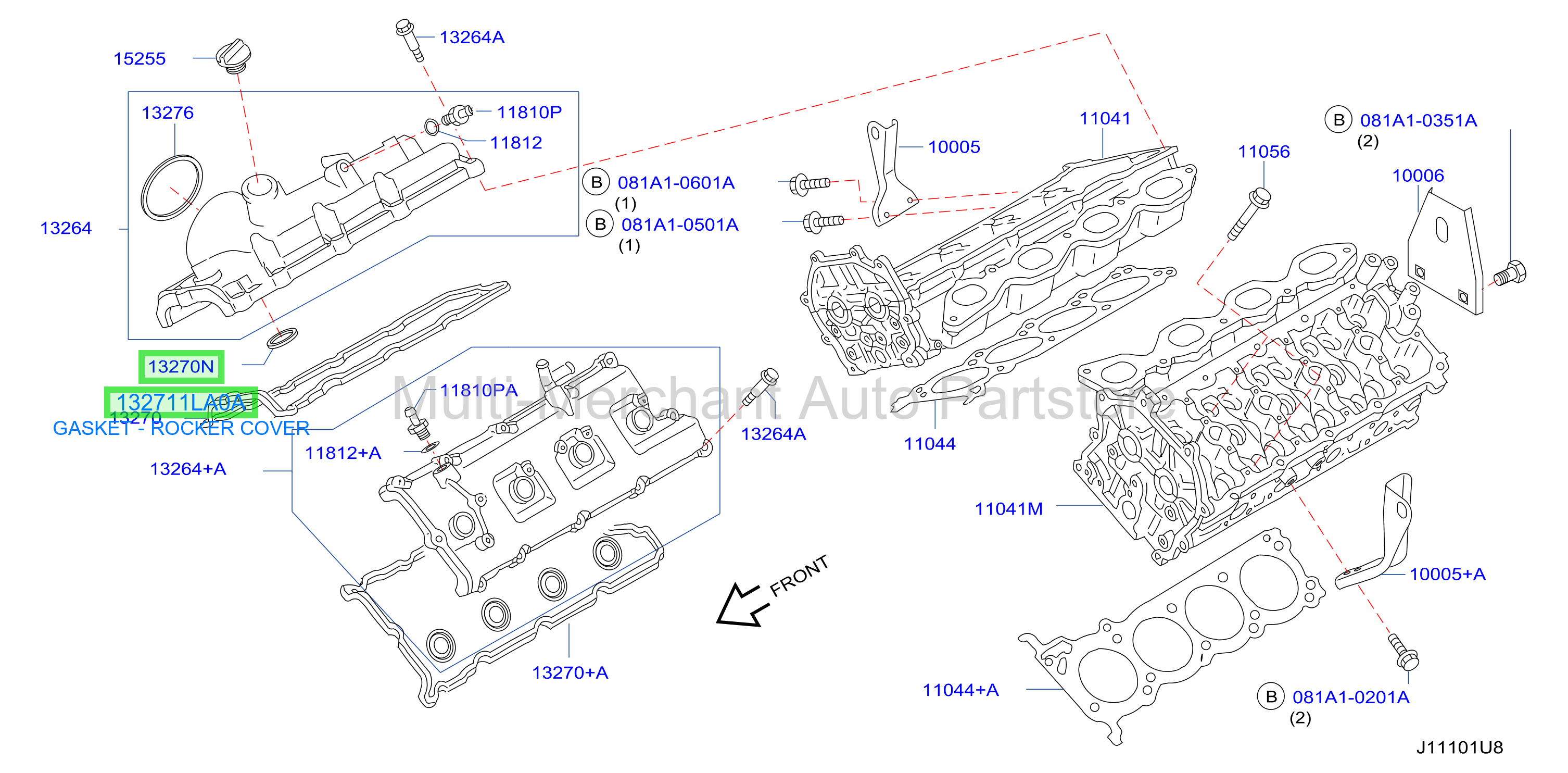 GASKET - ROCKER COVER