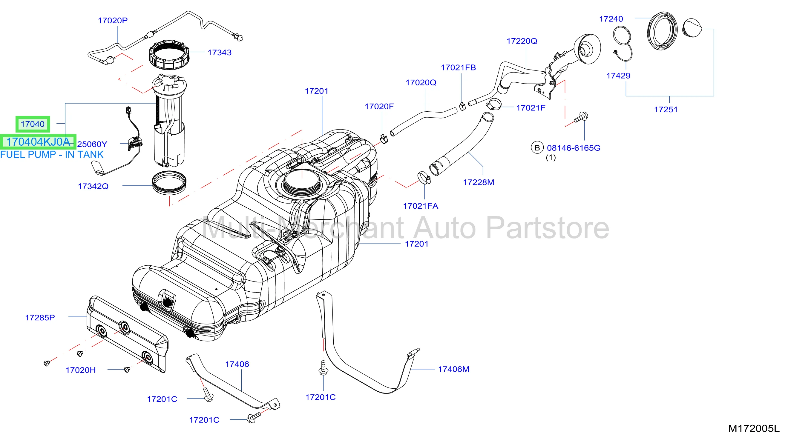 FUEL PUMP - IN TANK
