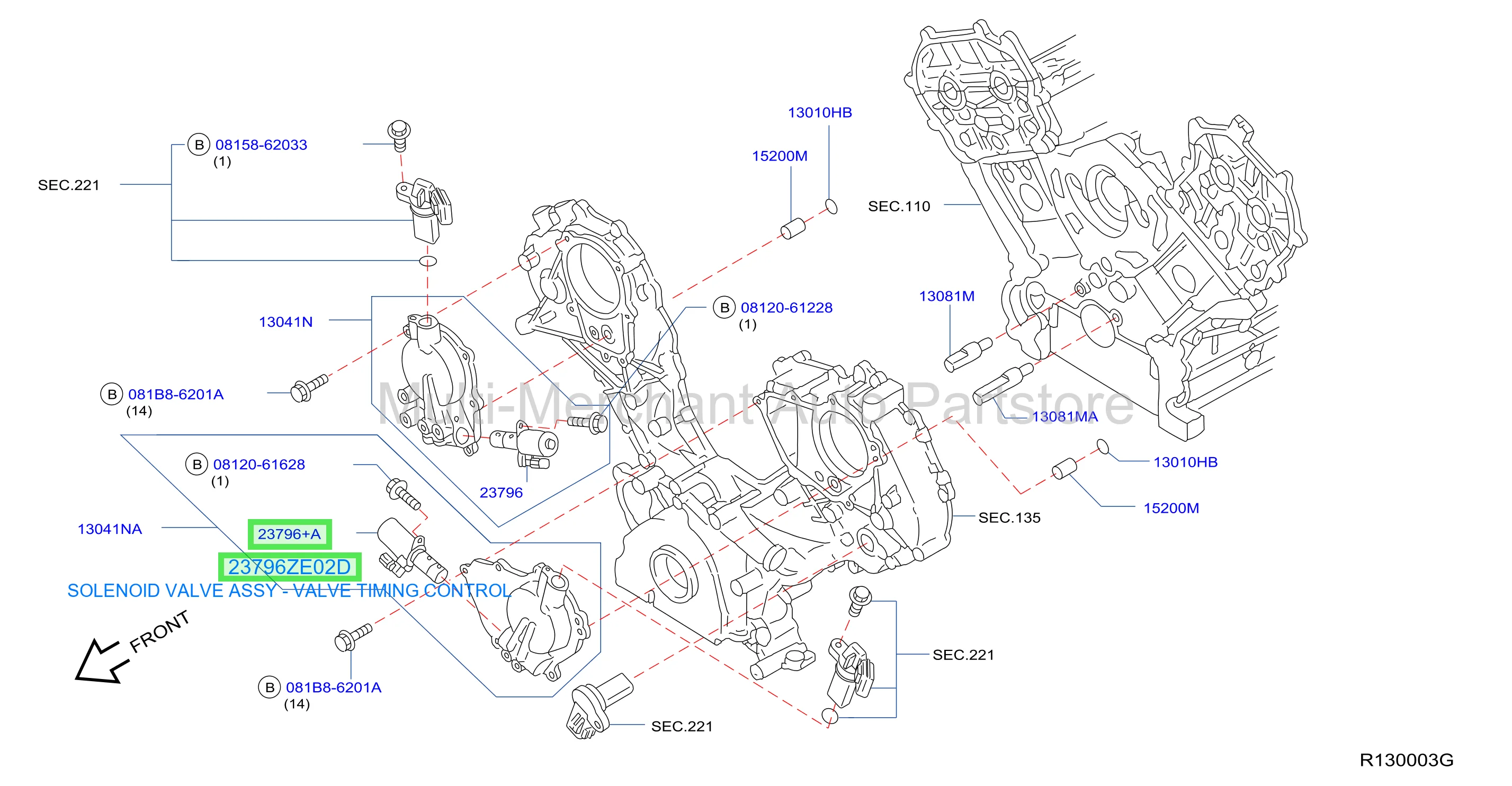 SOLENOID VALVE ASSY - VALVE TIMING CONTROL