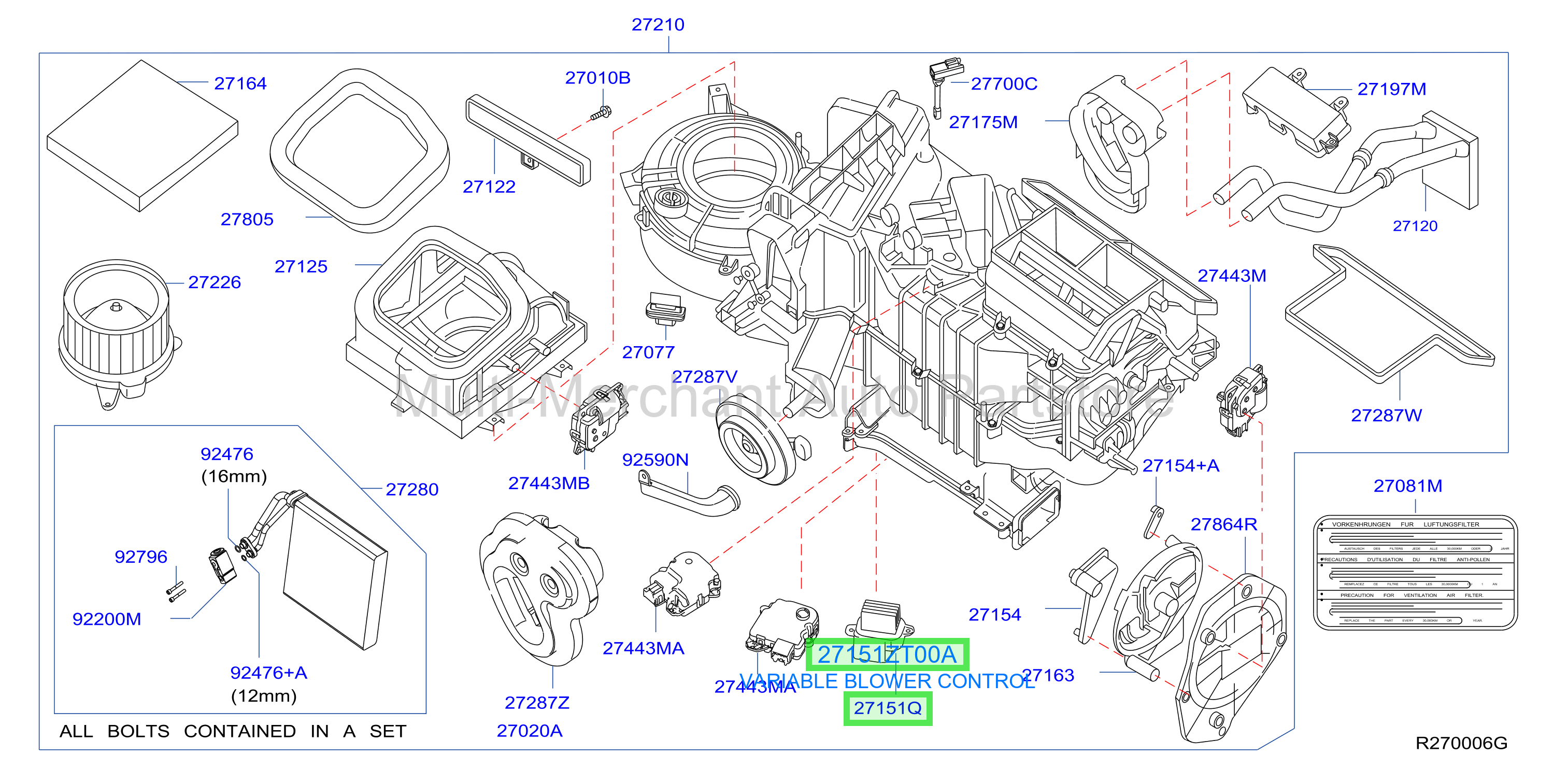 VARIABLE BLOWER CONTROL