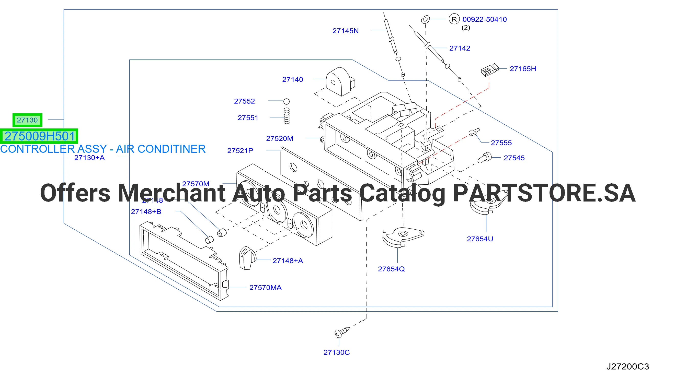 CONTROLLER ASSY - AIR CONDITINER
