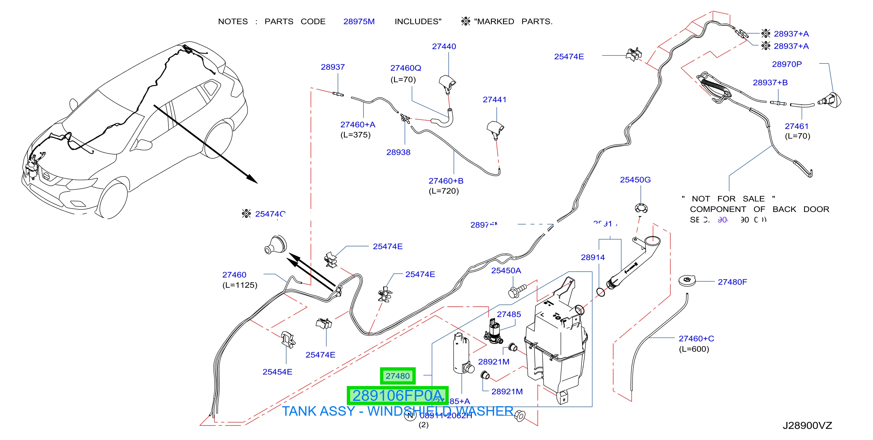 TANK ASSY - WINDSHIELD WASHER