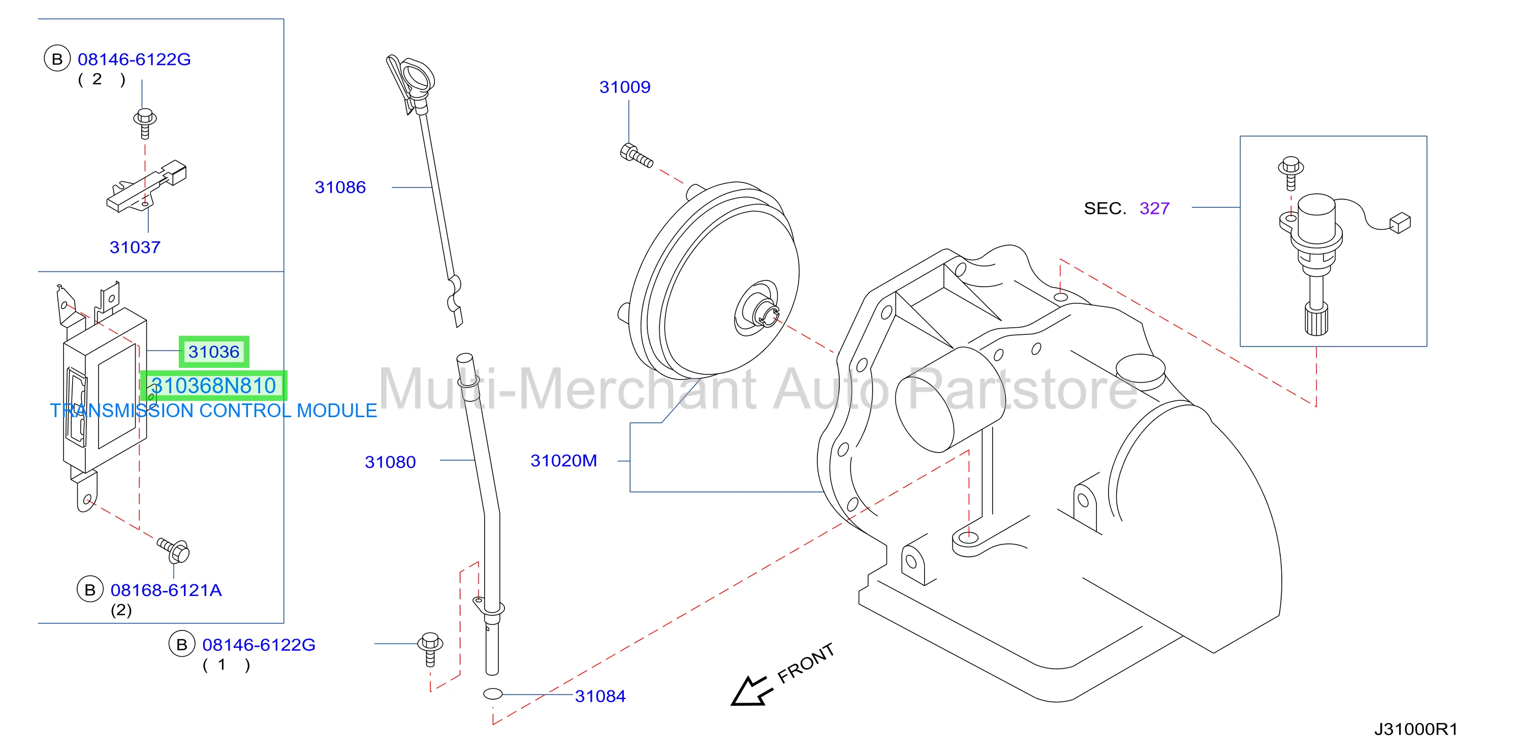 TRANSMISSION CONTROL MODULE