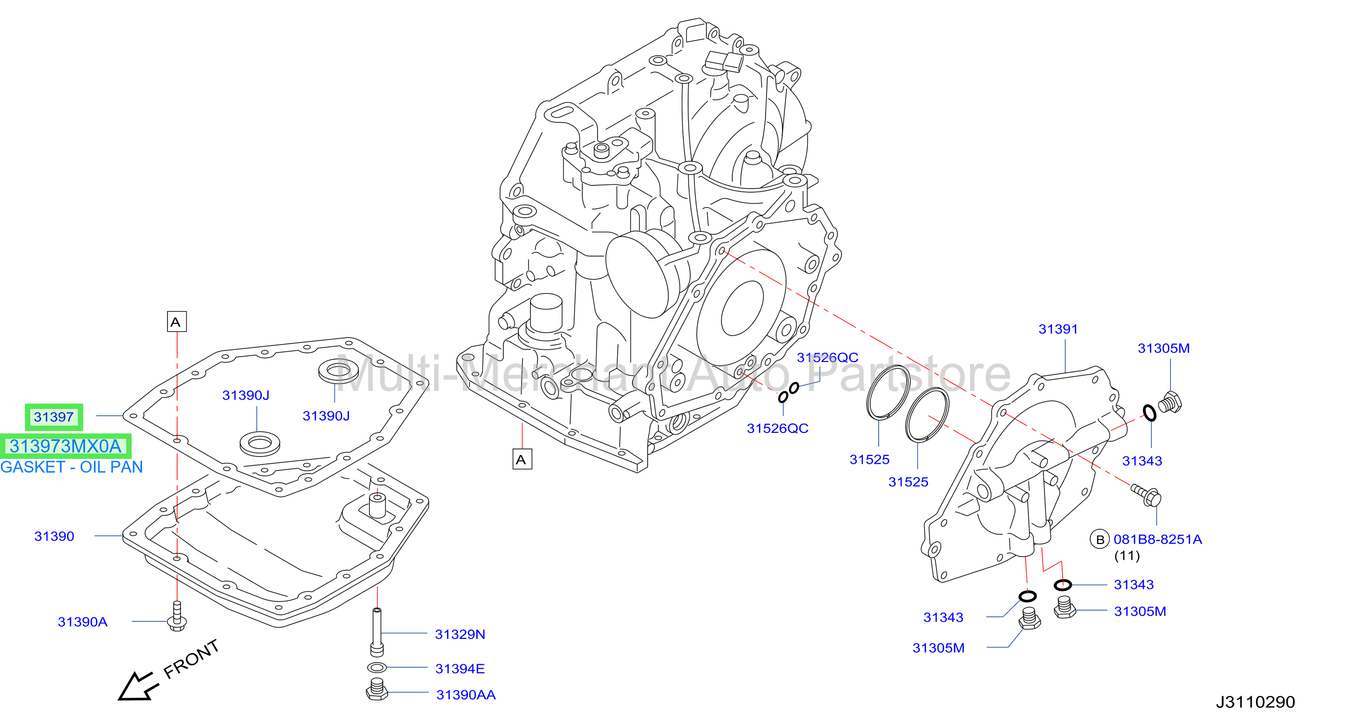 GASKET - OIL PAN