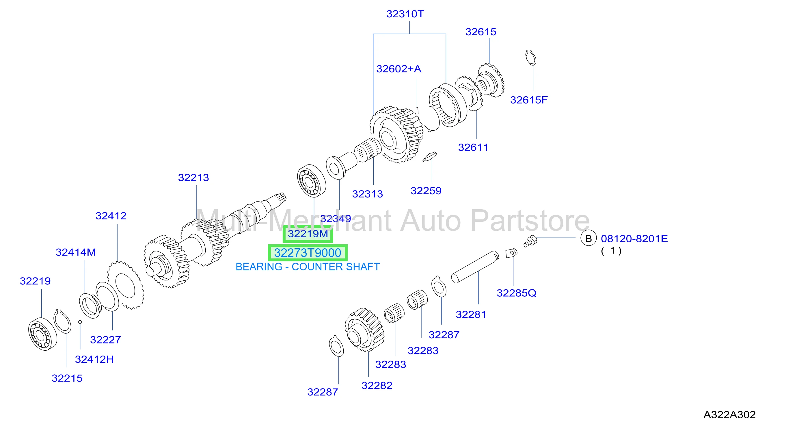 BEARING - COUNTER SHAFT