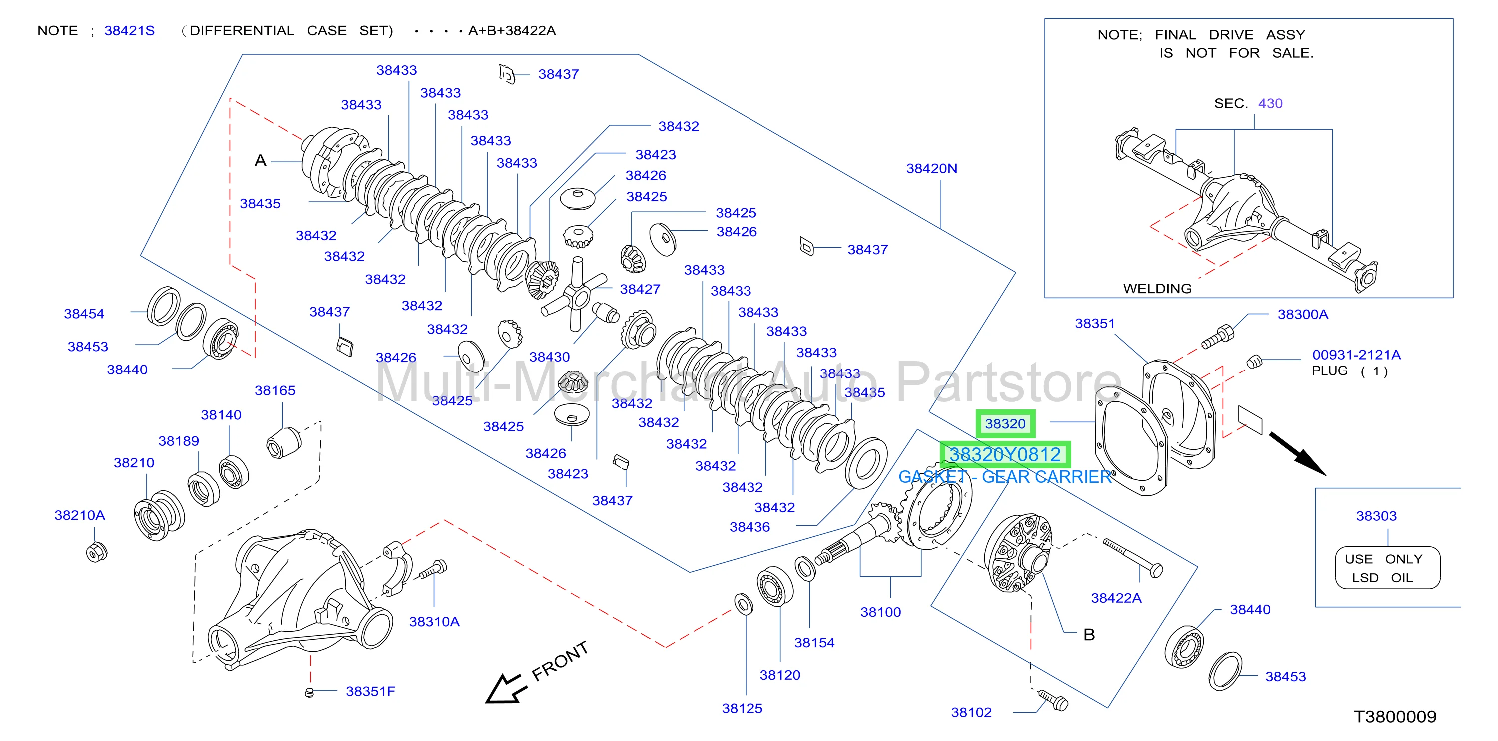 GASKET - GEAR CARRIER