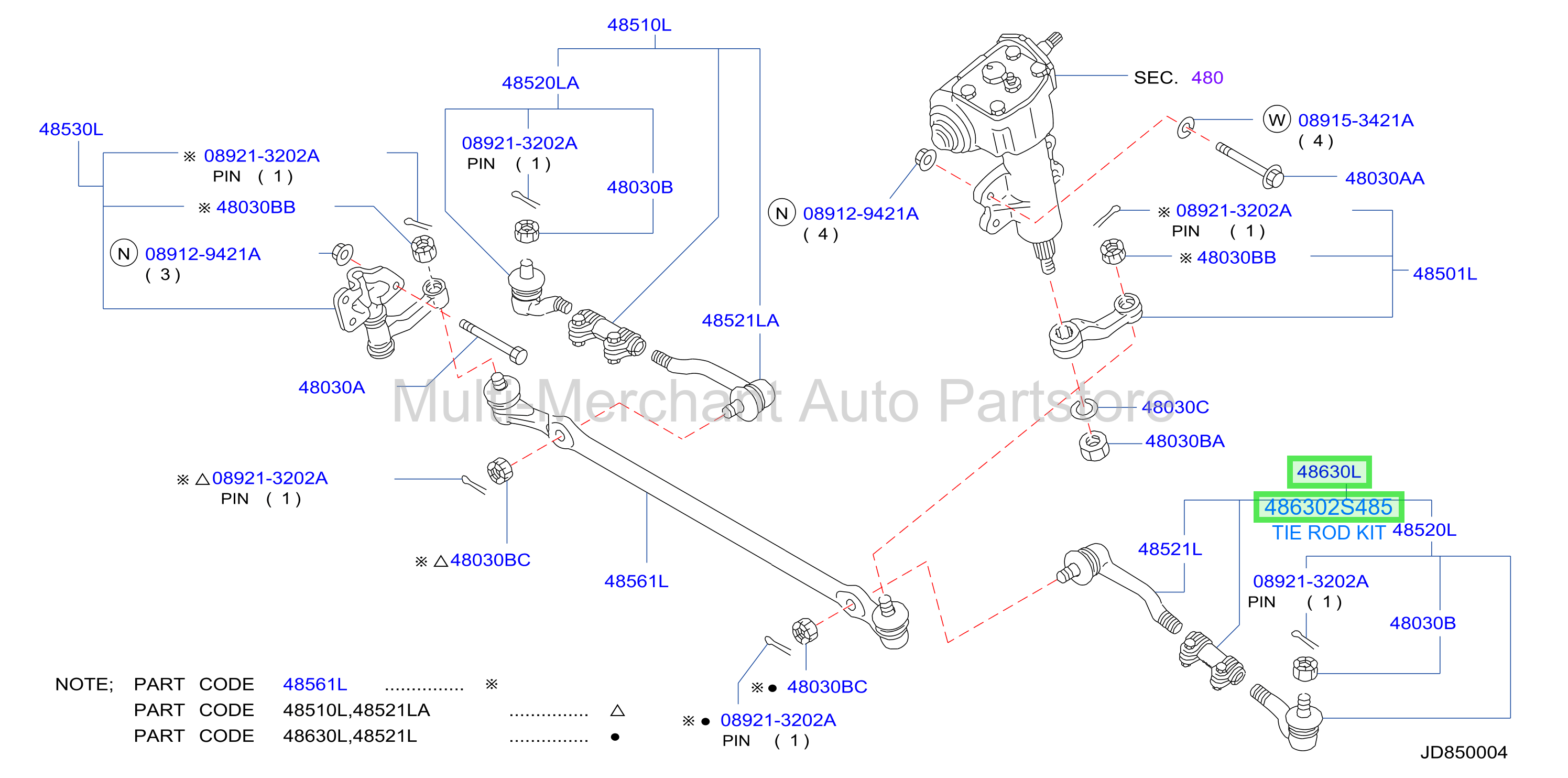 TIE ROD KIT