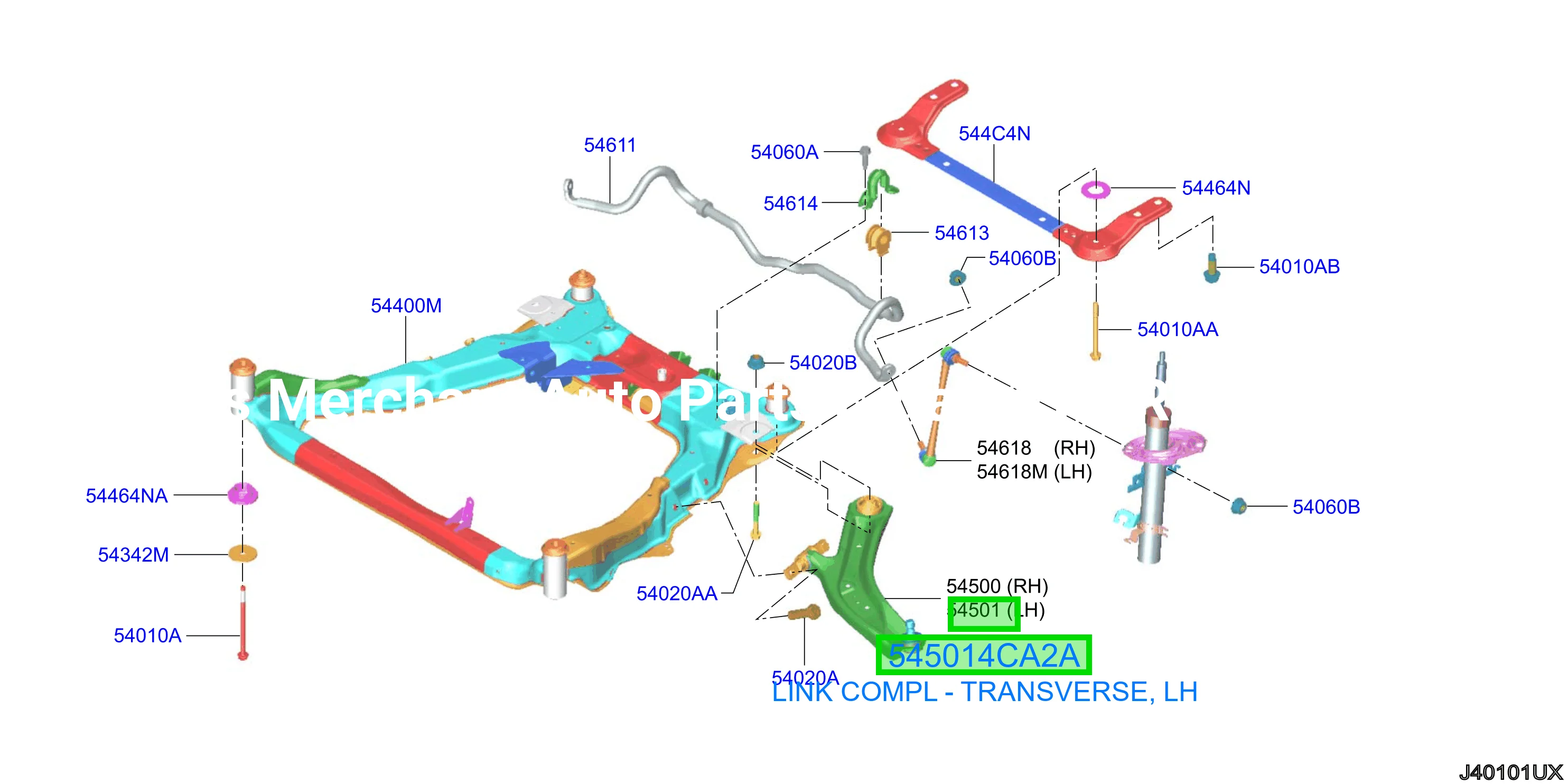 LINK COMPL - TRANSVERSE, LH