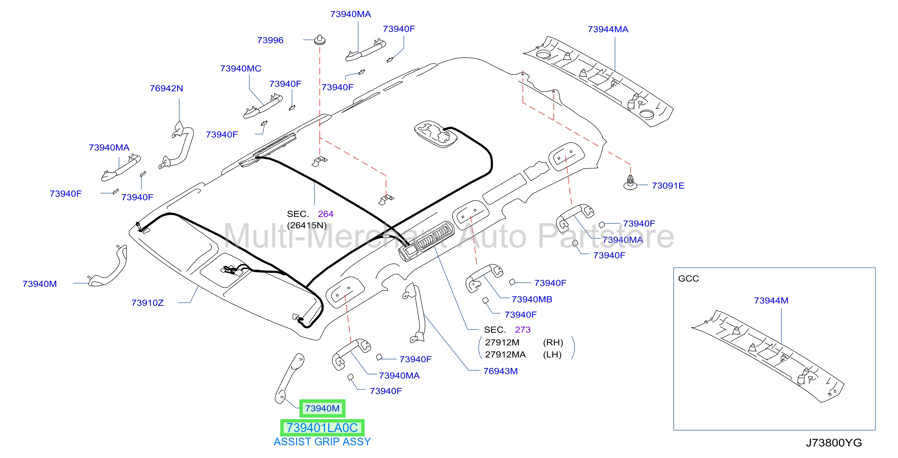ASSIST GRIP ASSY