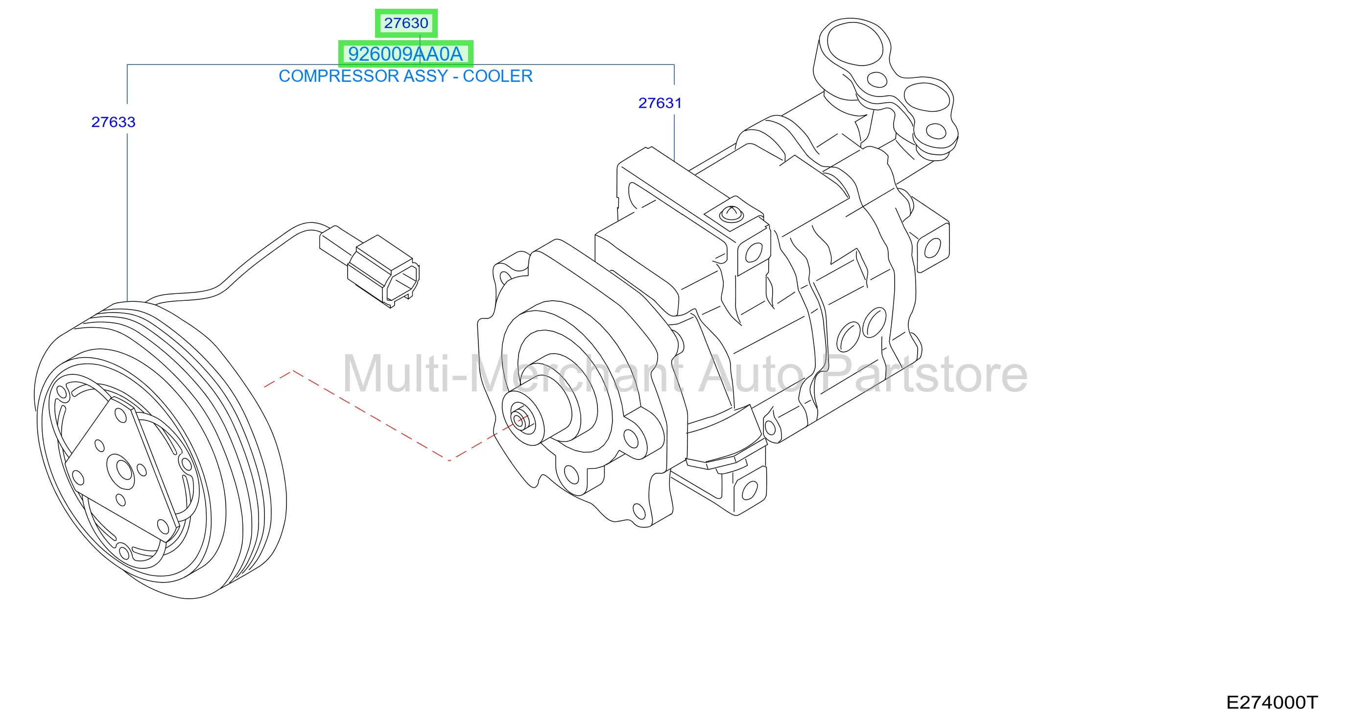 COMPRESSOR ASSY - COOLER