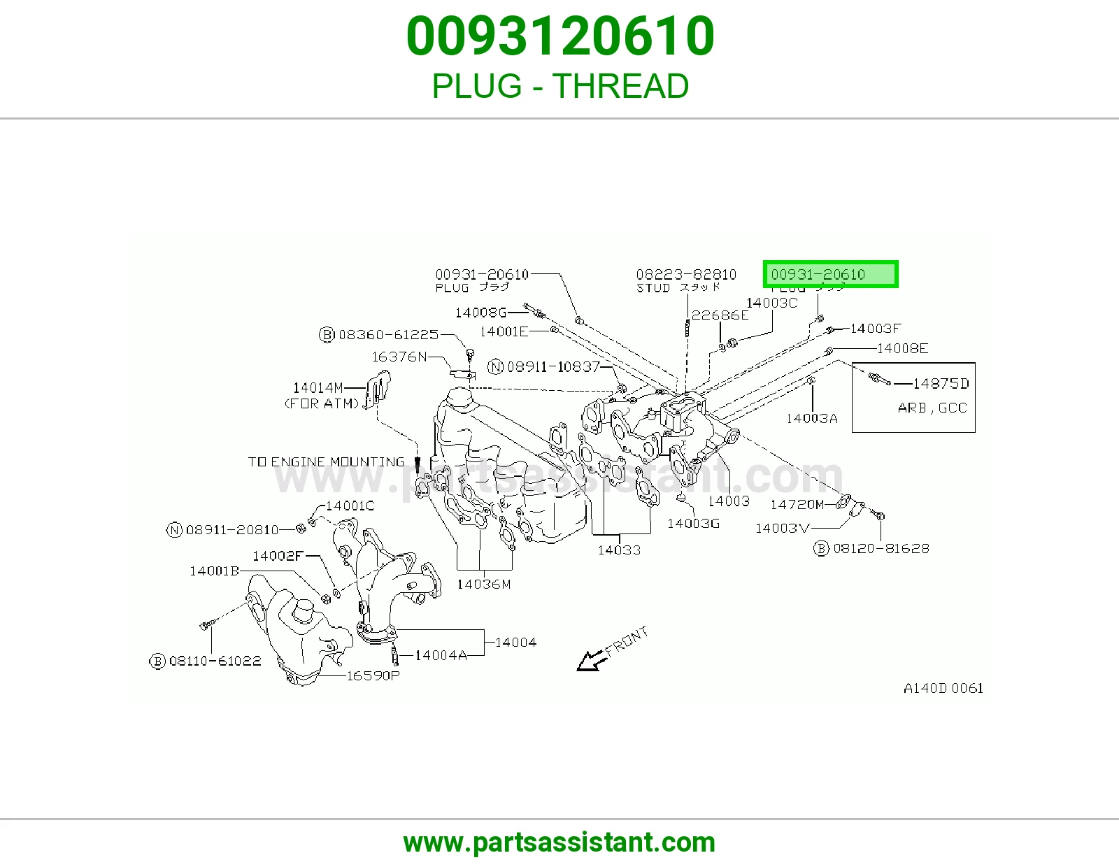 PLUG - THREAD