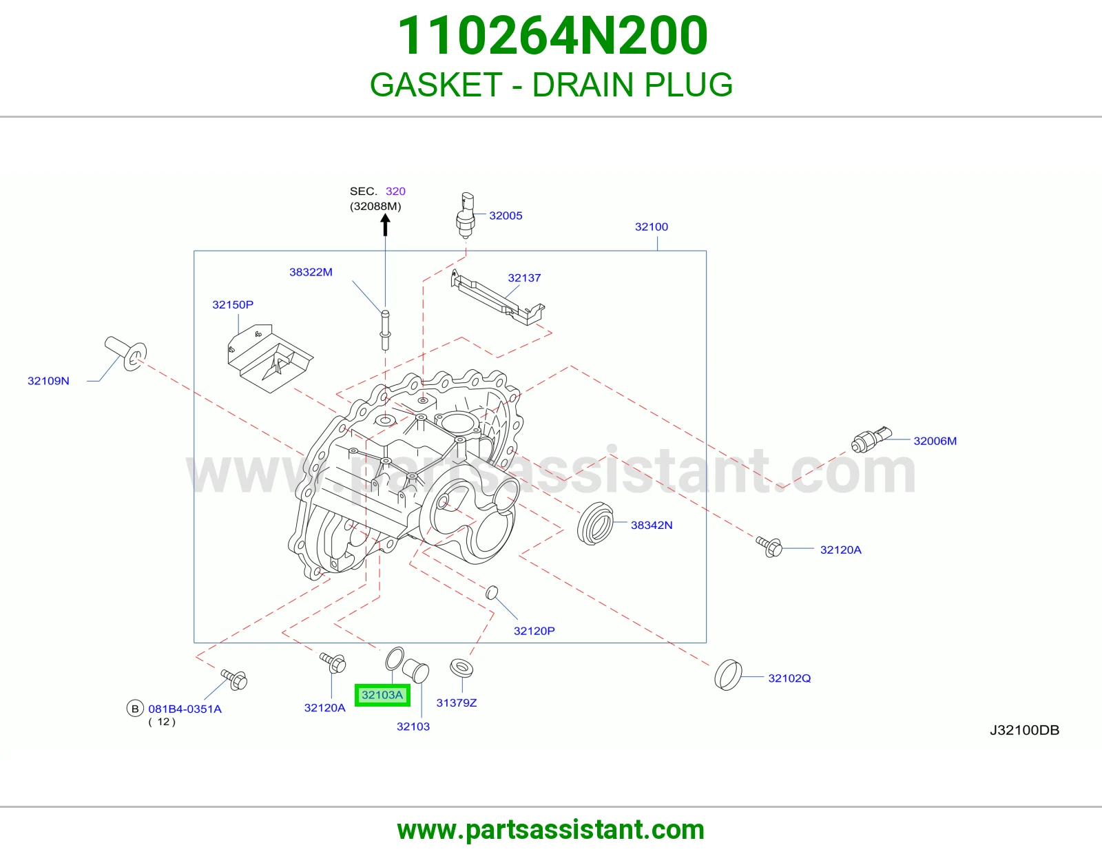 GASKET - DRAIN PLUG