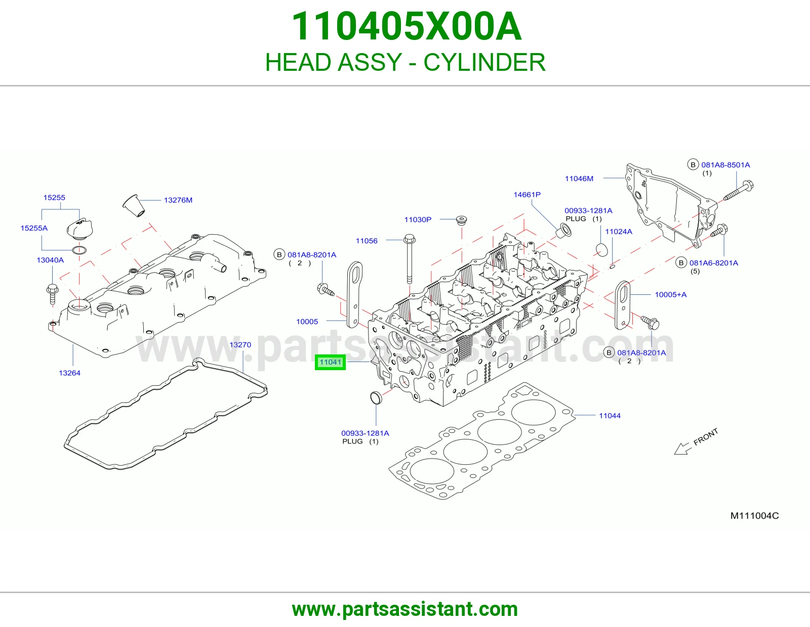 HEAD ASSY - CYLINDER
