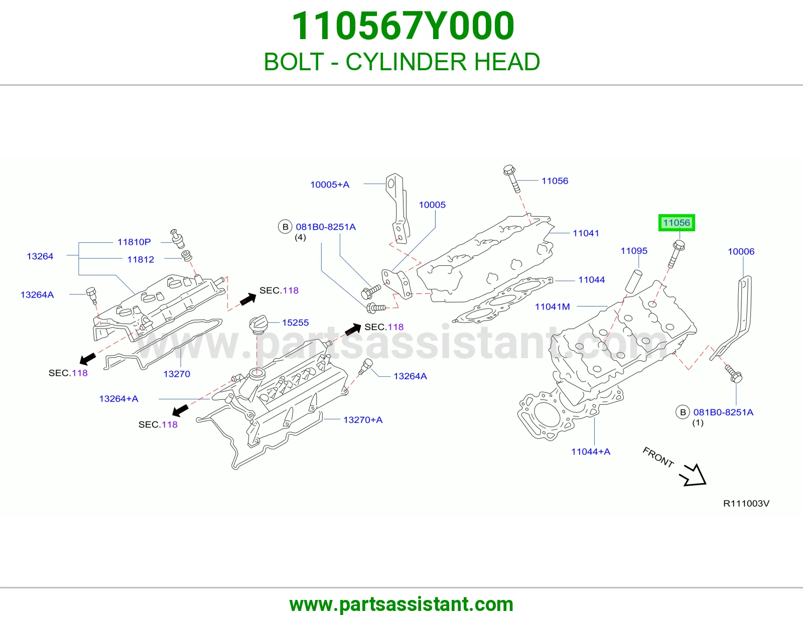 BOLT - CYLINDER HEAD