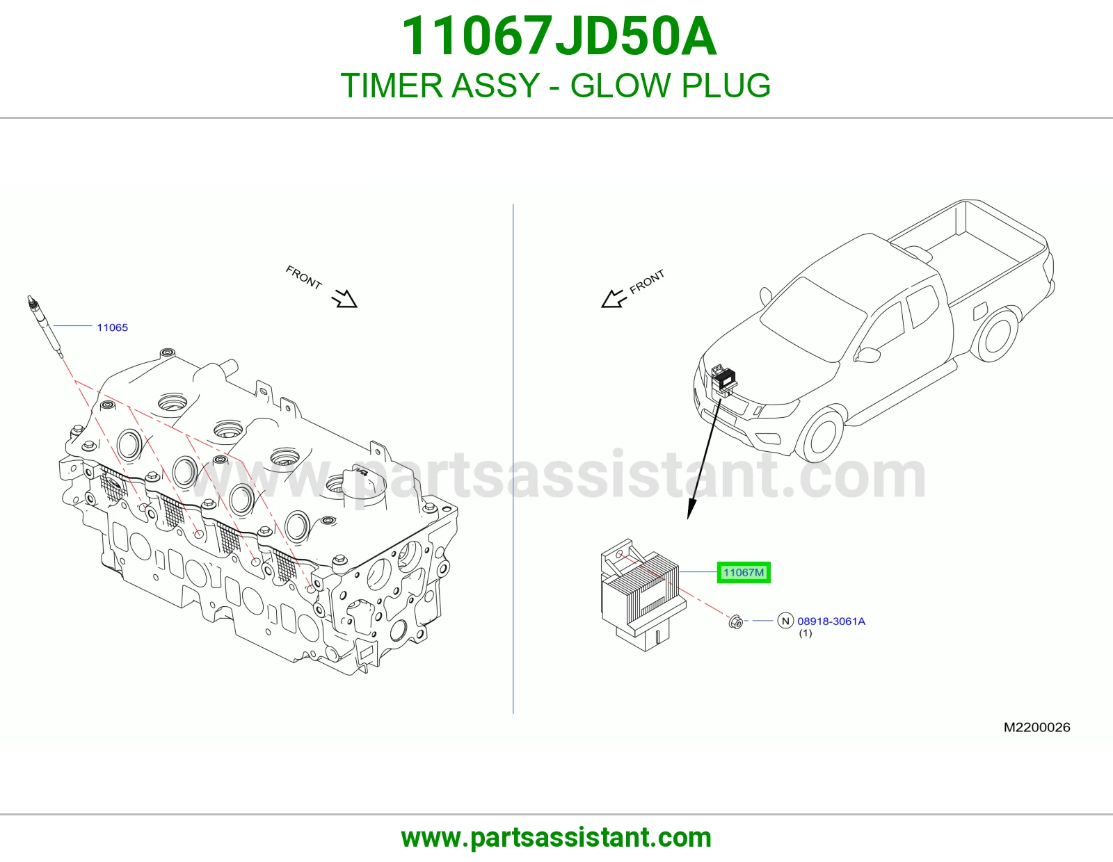 TIMER ASSY - GLOW PLUG