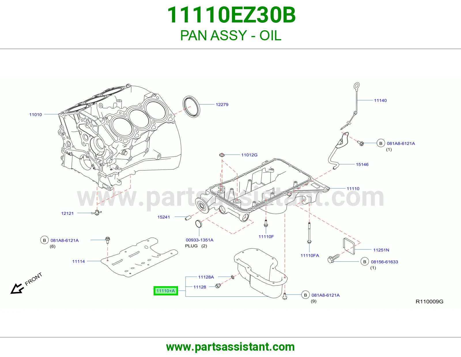 PAN ASSY - OIL