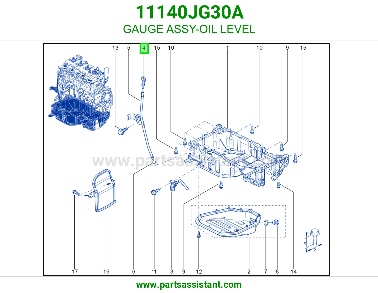 GAUGE ASSY-OIL LEVEL