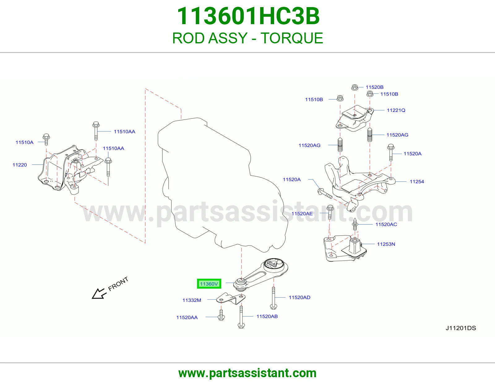 ROD ASSY - TORQUE