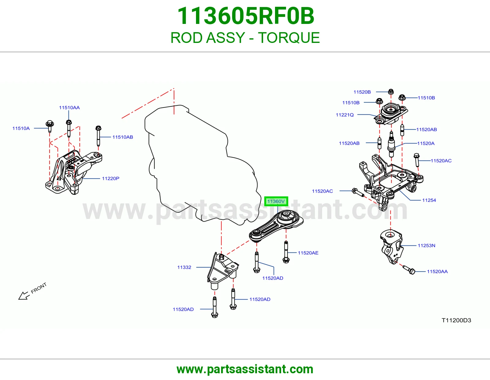 ROD ASSY - TORQUE
