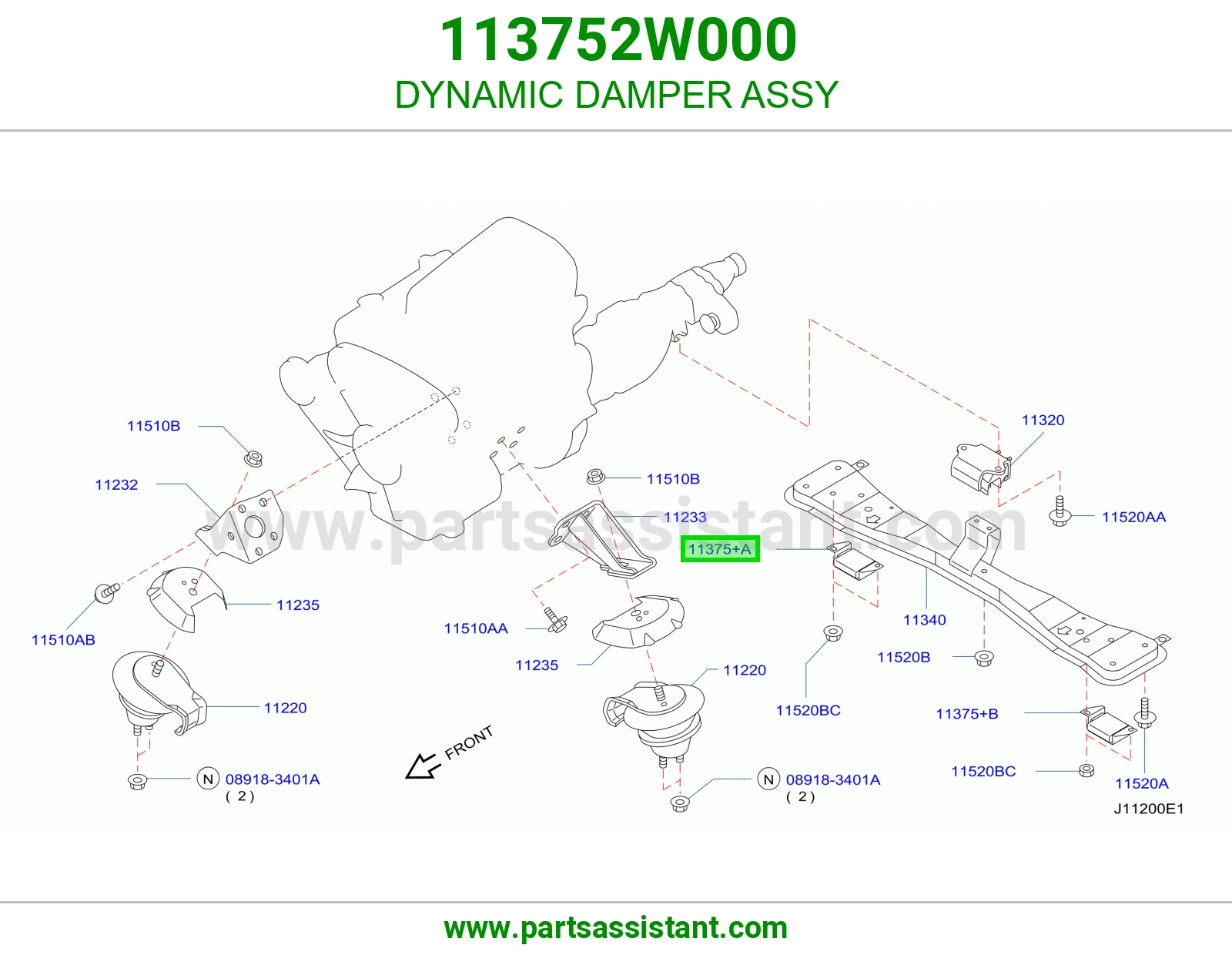 DYNAMIC DAMPER ASSY