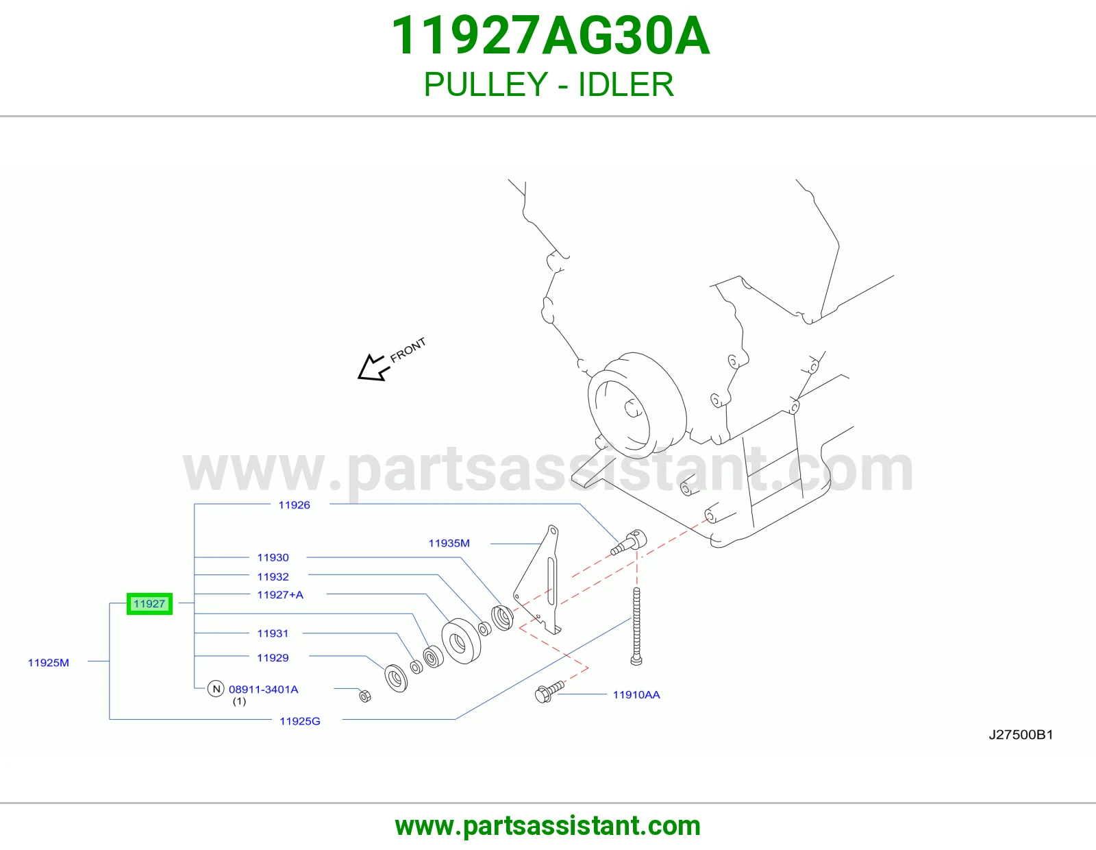 PULLEY - IDLER