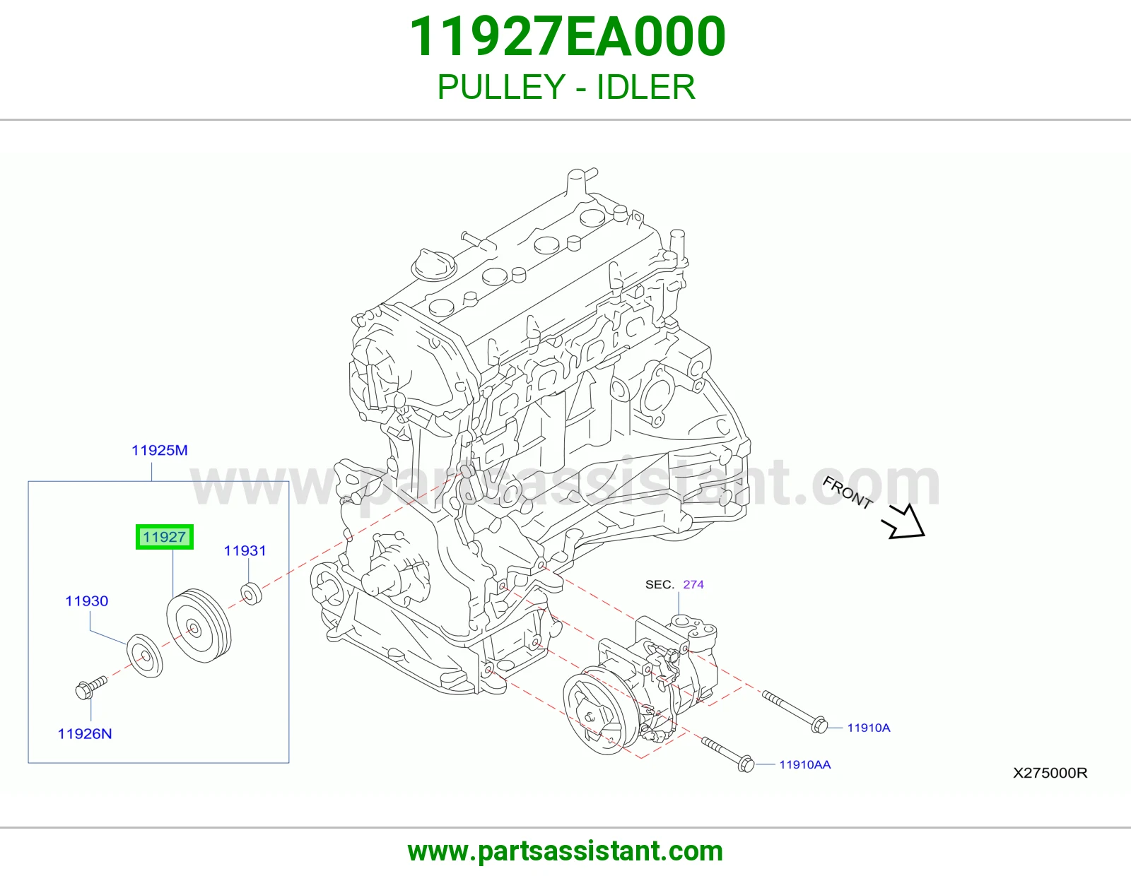 PULLEY - IDLER