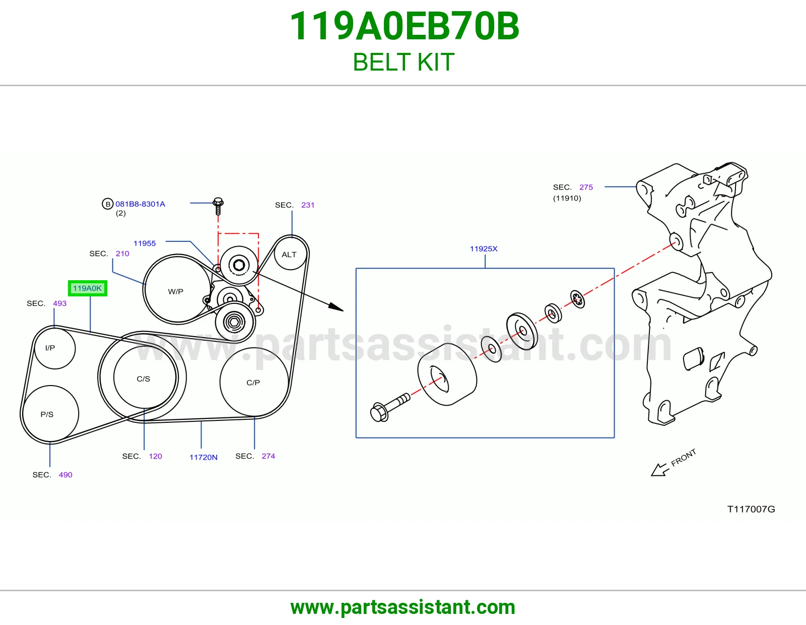 BELT KIT