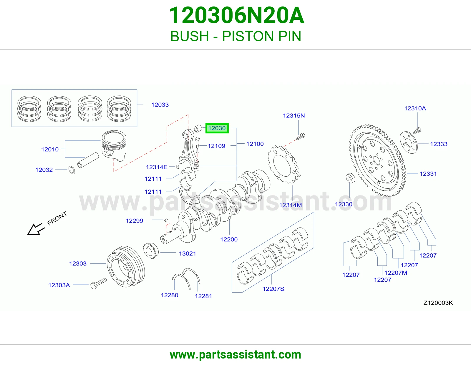 BUSH - PISTON PIN