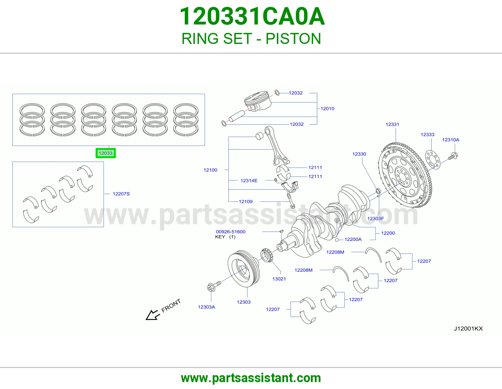 RING SET - PISTON