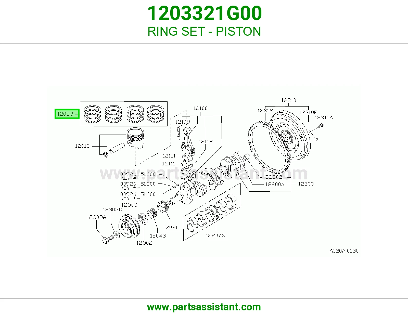 RING SET - PISTON