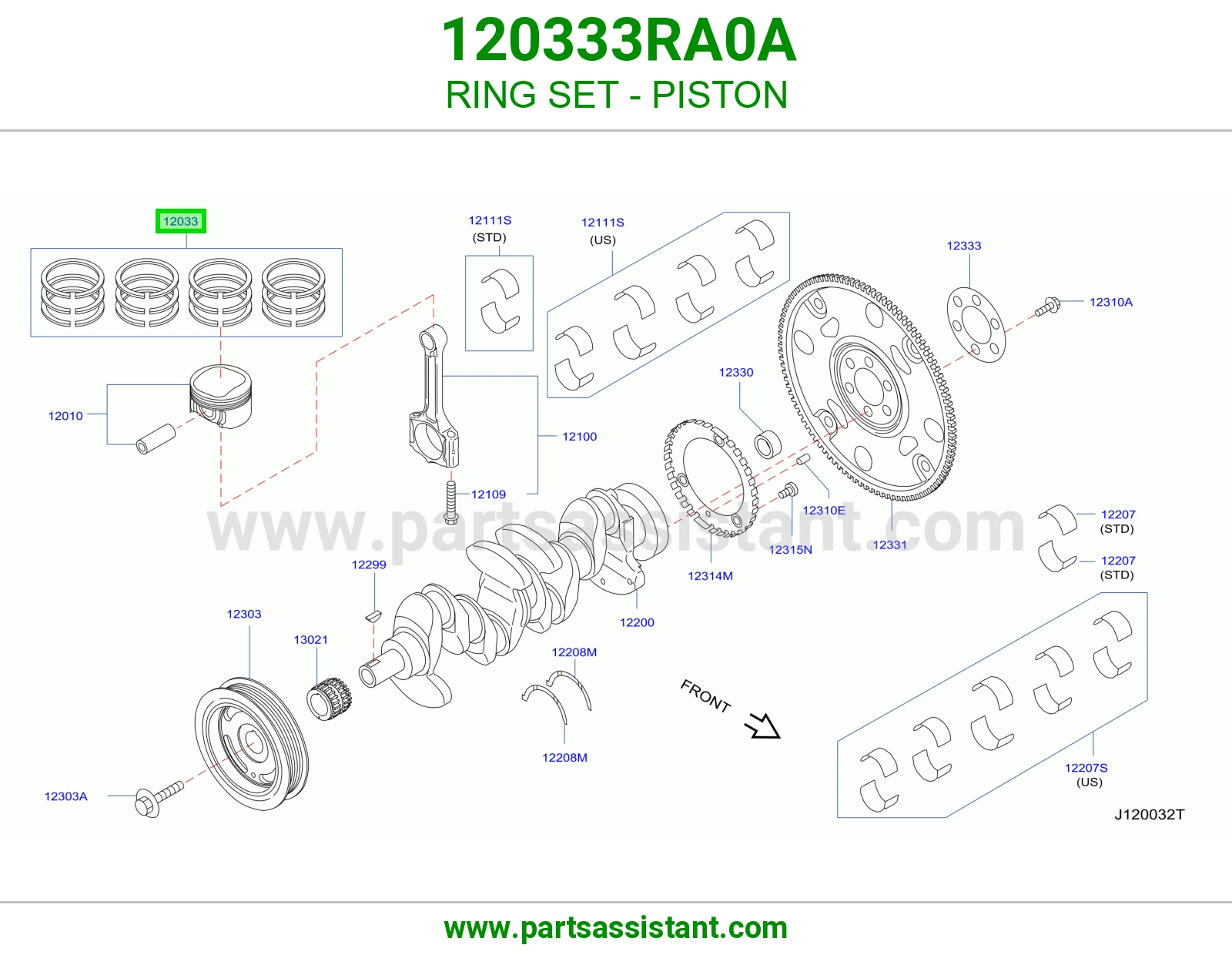 RING SET - PISTON