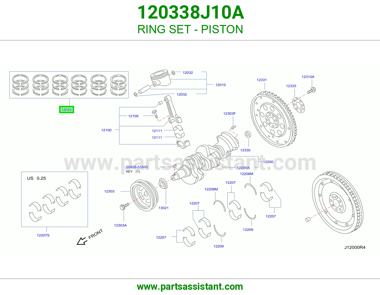 RING SET - PISTON