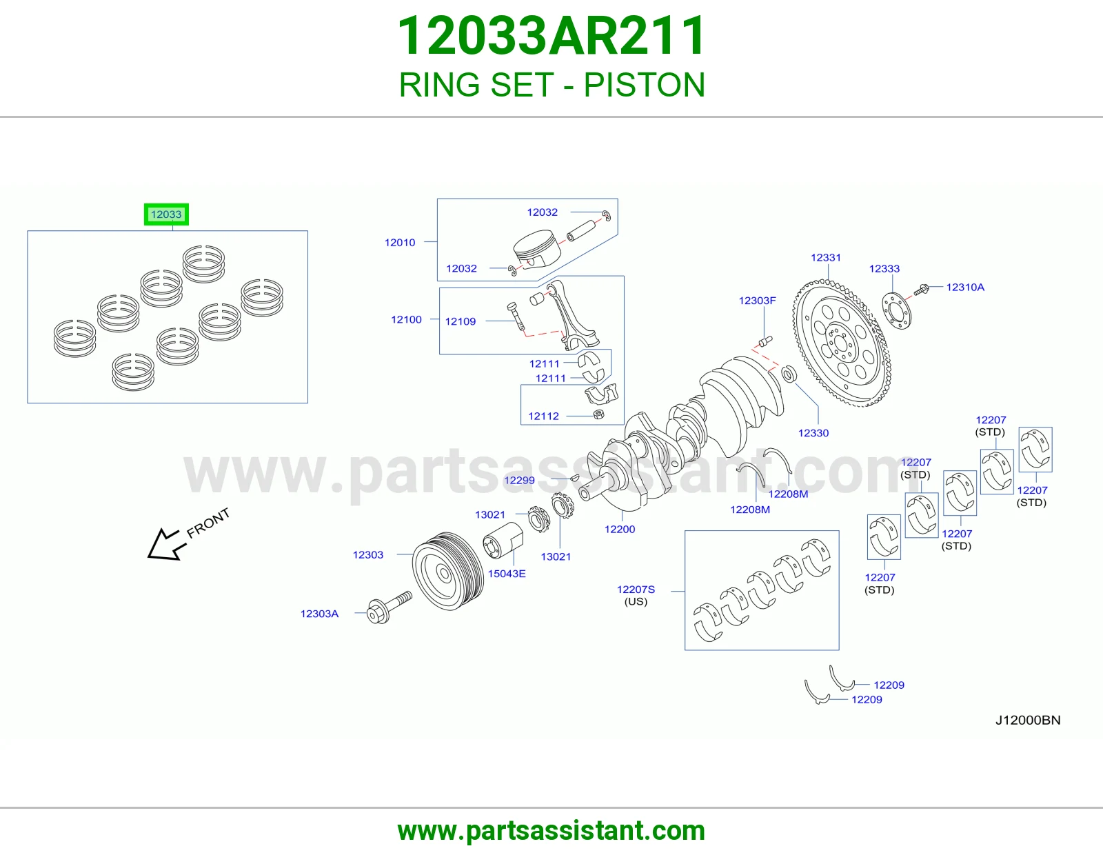 RING SET - PISTON