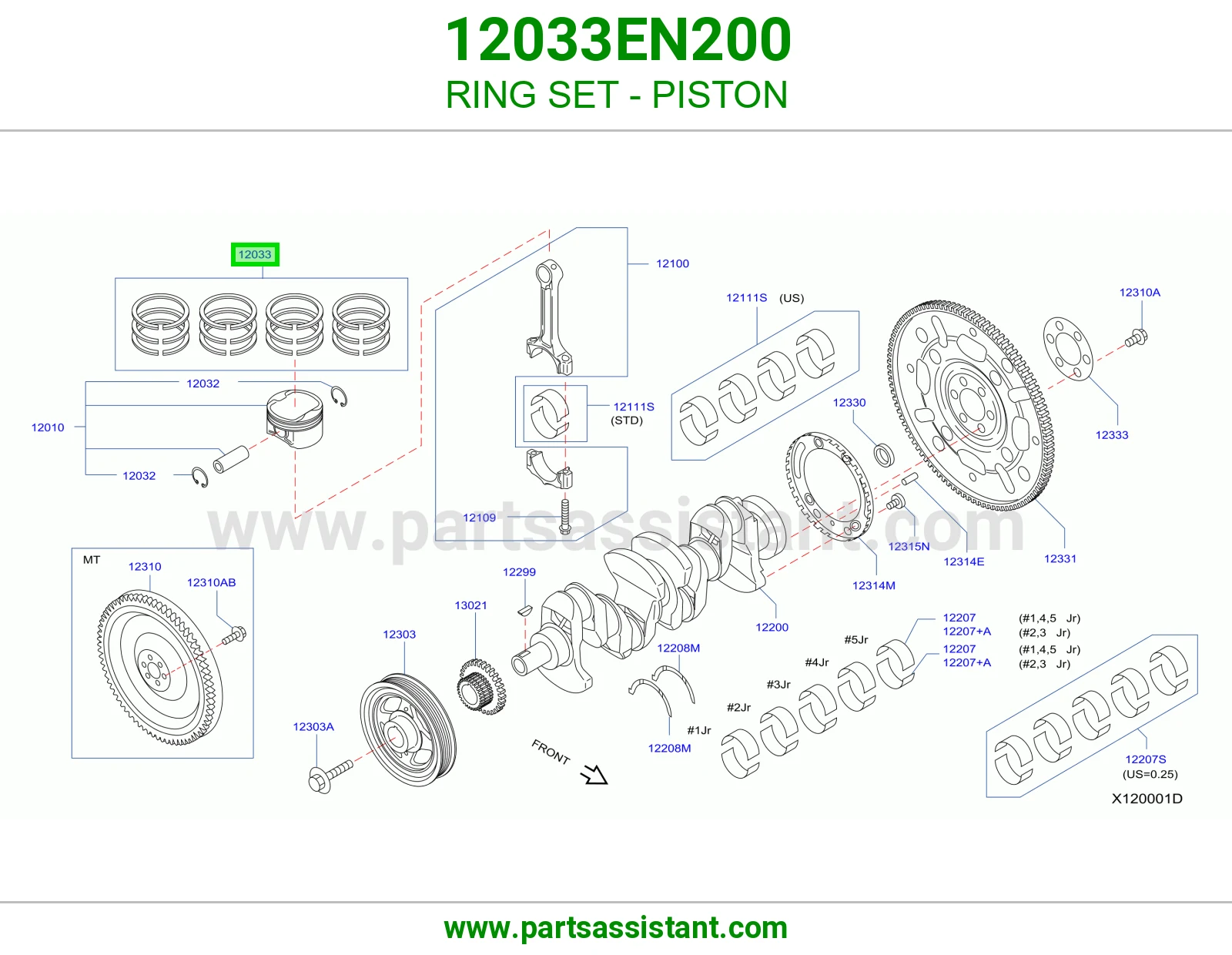 RING SET - PISTON