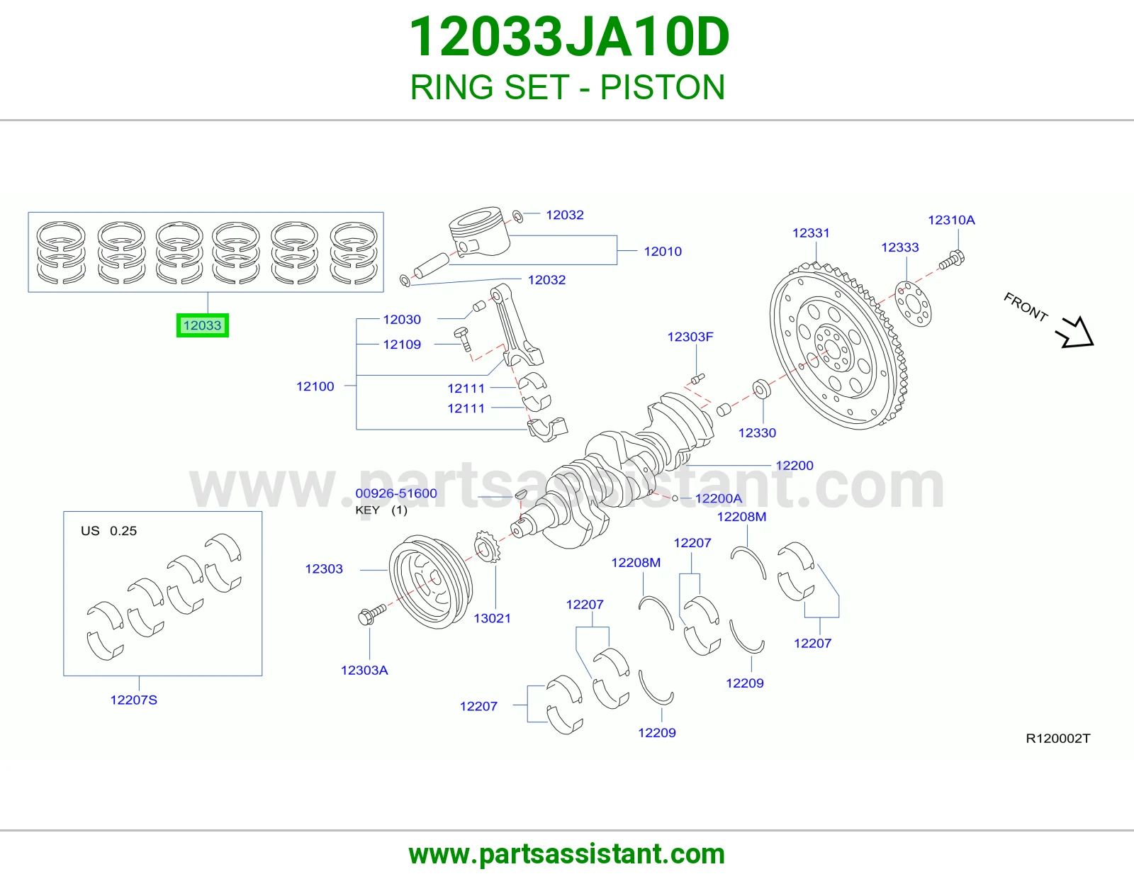 RING SET - PISTON