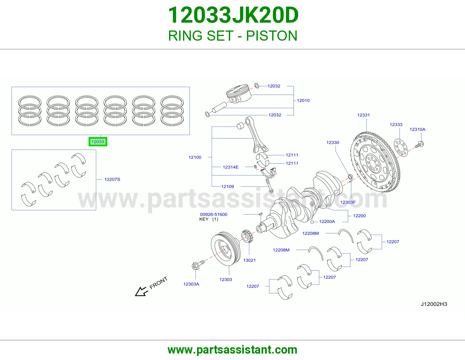 RING SET - PISTON