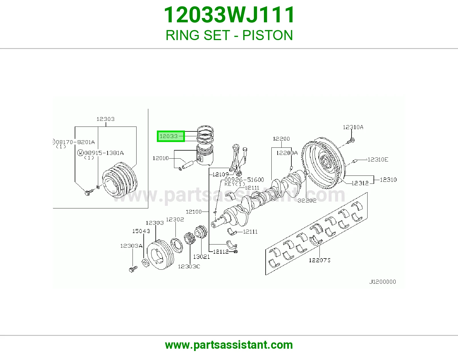 RING SET - PISTON
